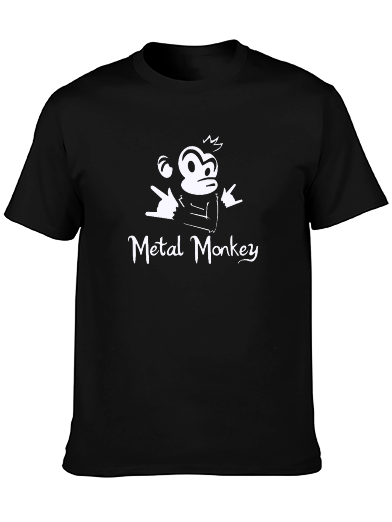 Metal Monkey Graphic Tee - Rock On!