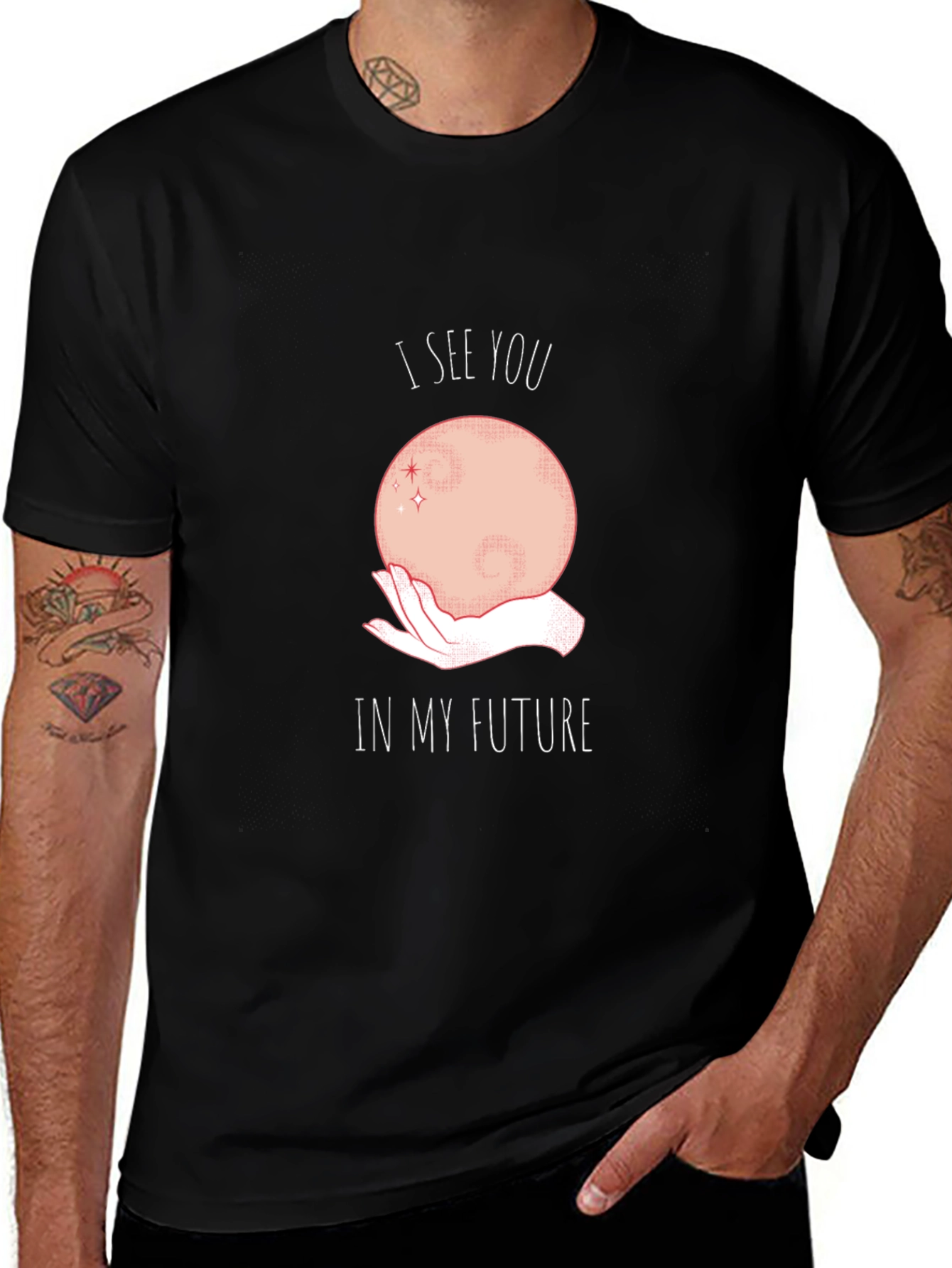 Mystic Future Black T-Shirt