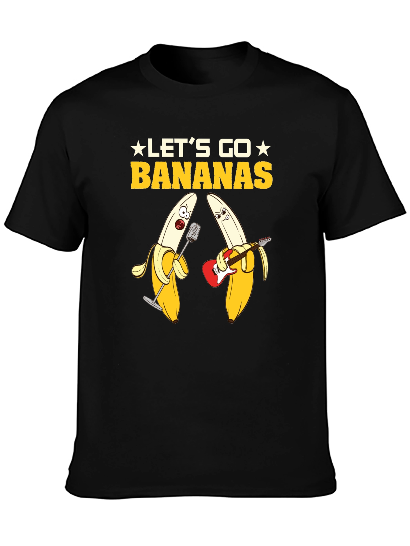 Lets Go Bananas Graphic T-Shirt