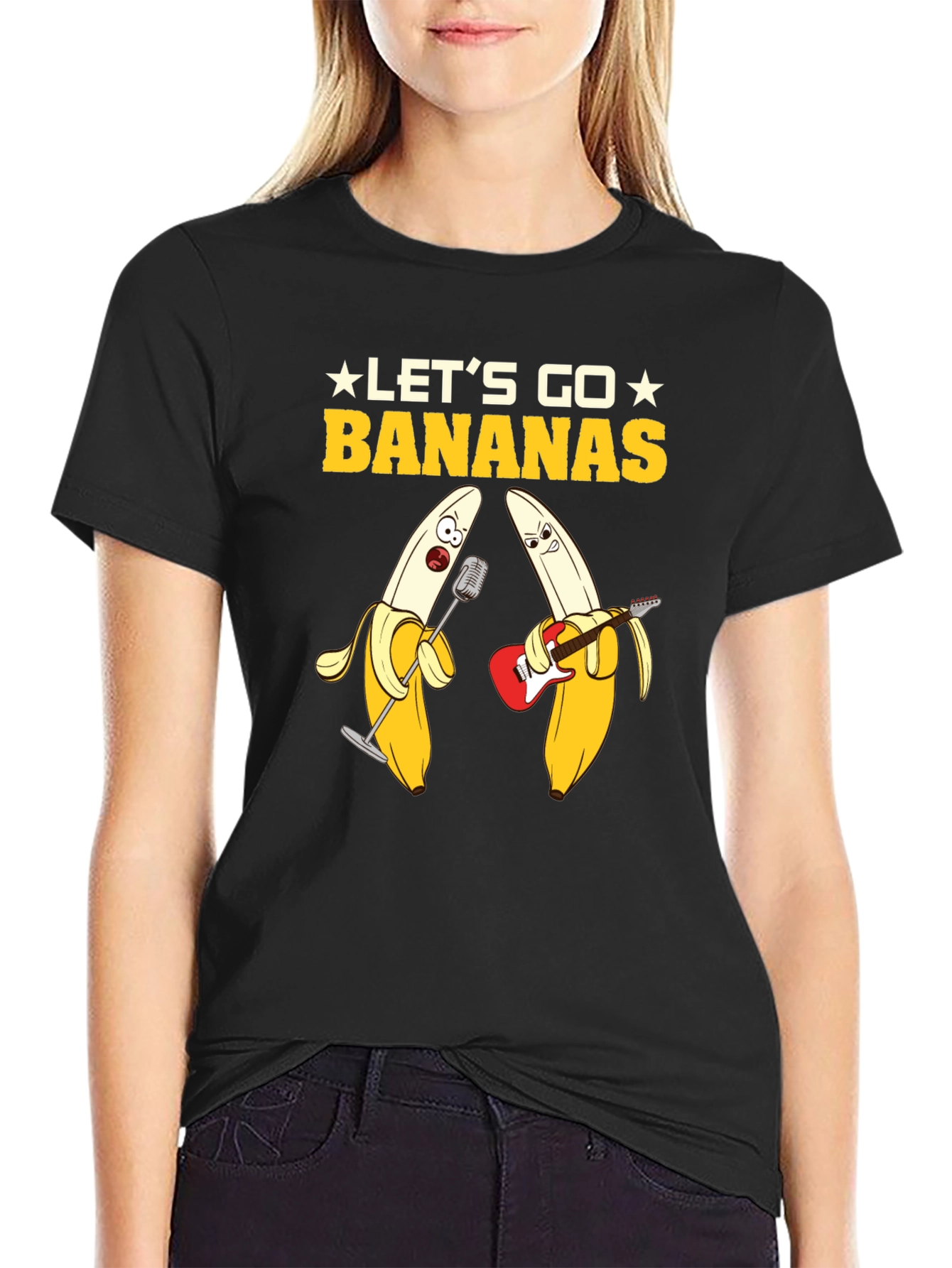 Lets Go Bananas Graphic T-Shirt