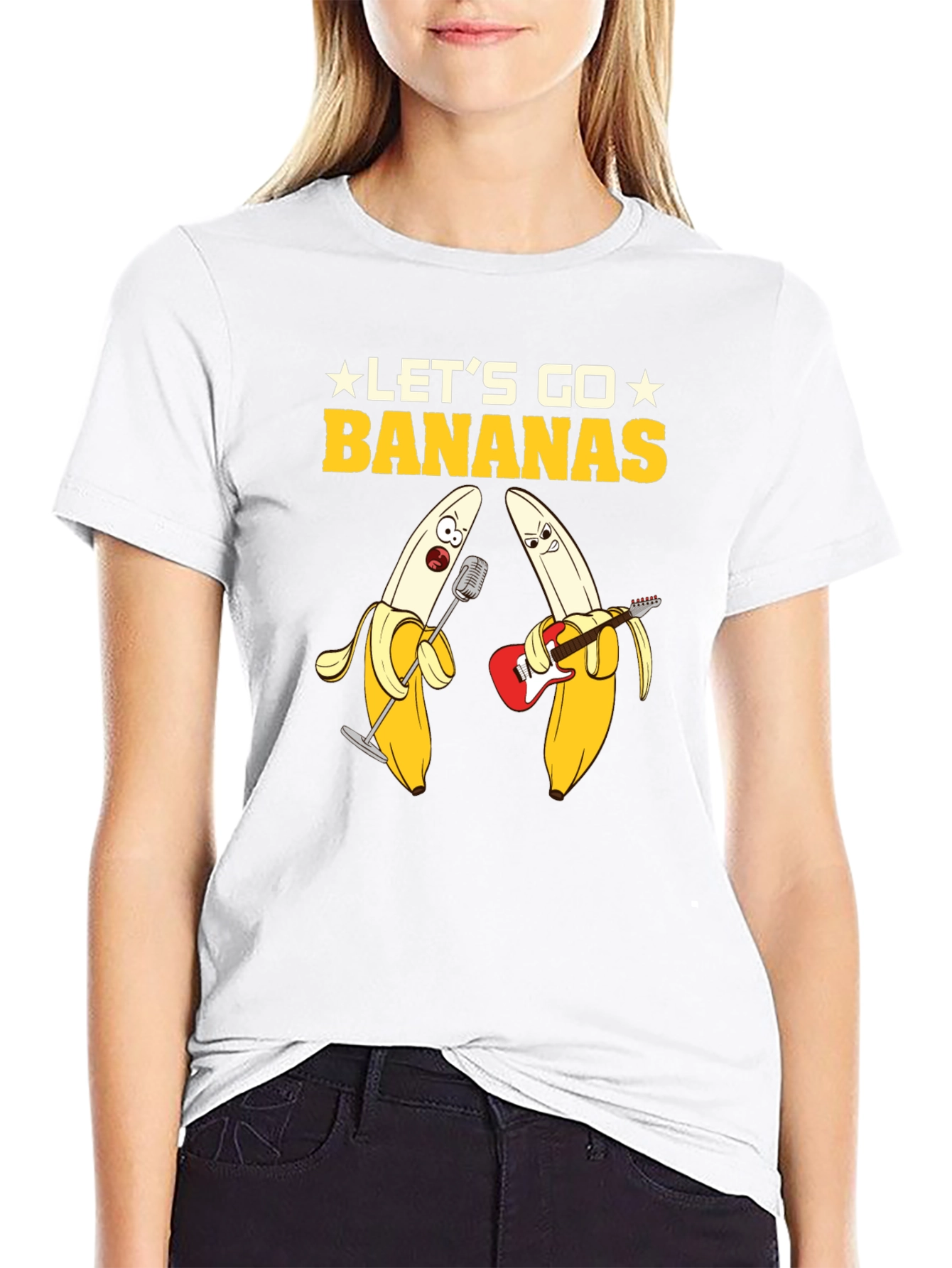 Lets Go Bananas Graphic T-Shirt