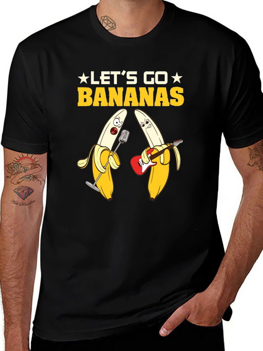 Lets Go Bananas Graphic T-Shirt