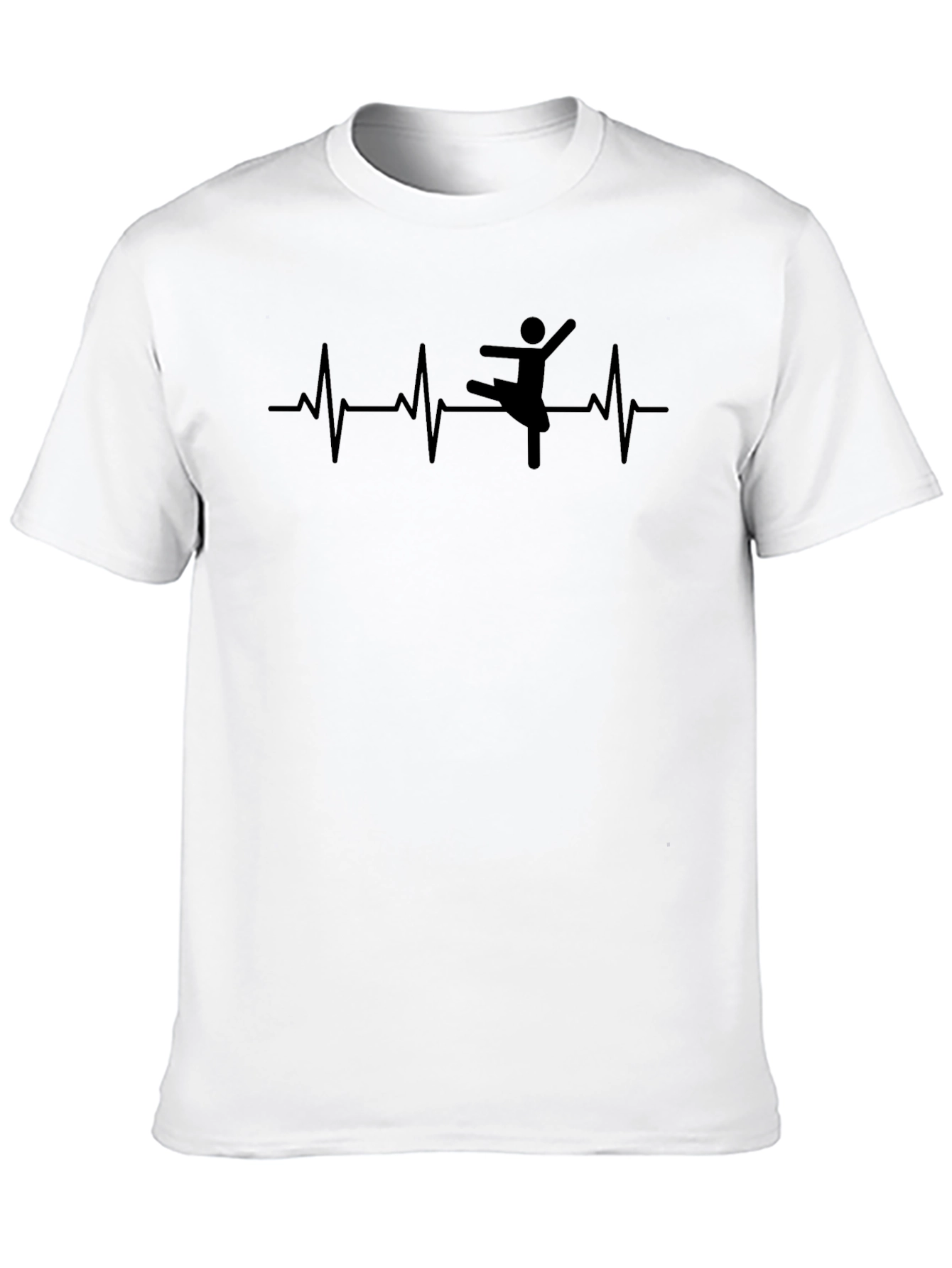 Ballerina Heartbeat T-Shirt - Dance Lover Tee