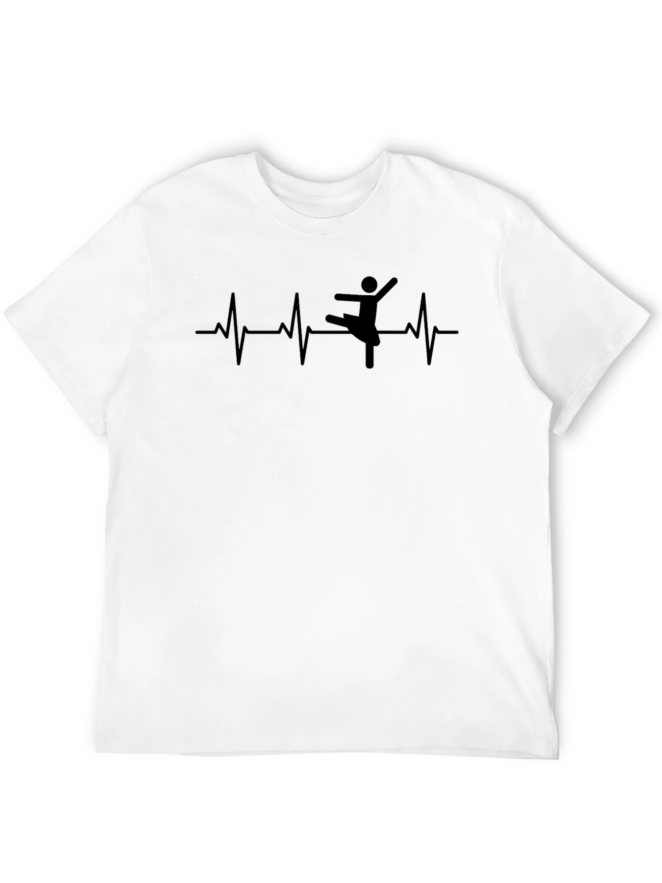 Ballerina Heartbeat T-Shirt - Dance Lover Tee