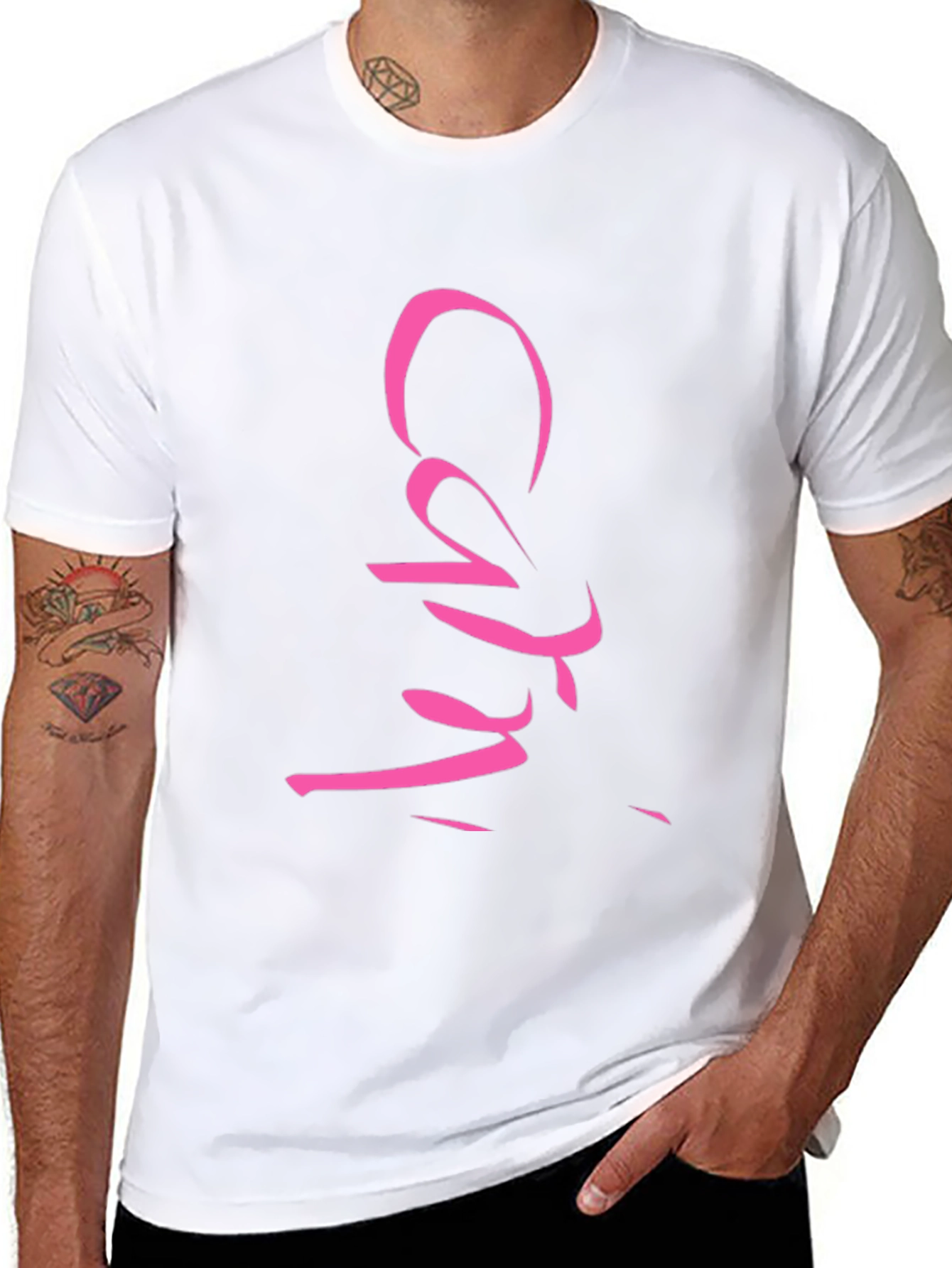 Cool Script Black Tee