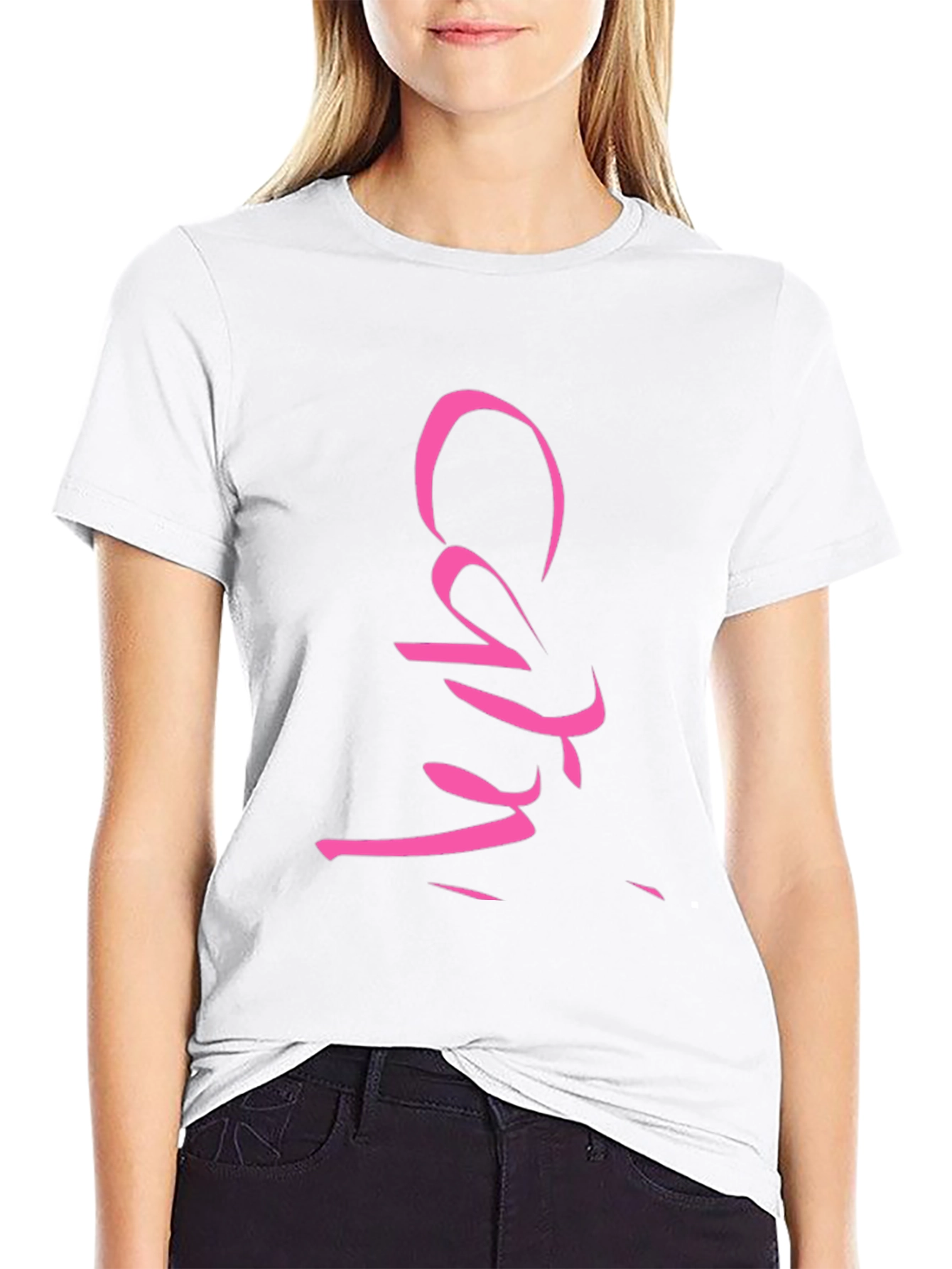 Cool Script Black Tee