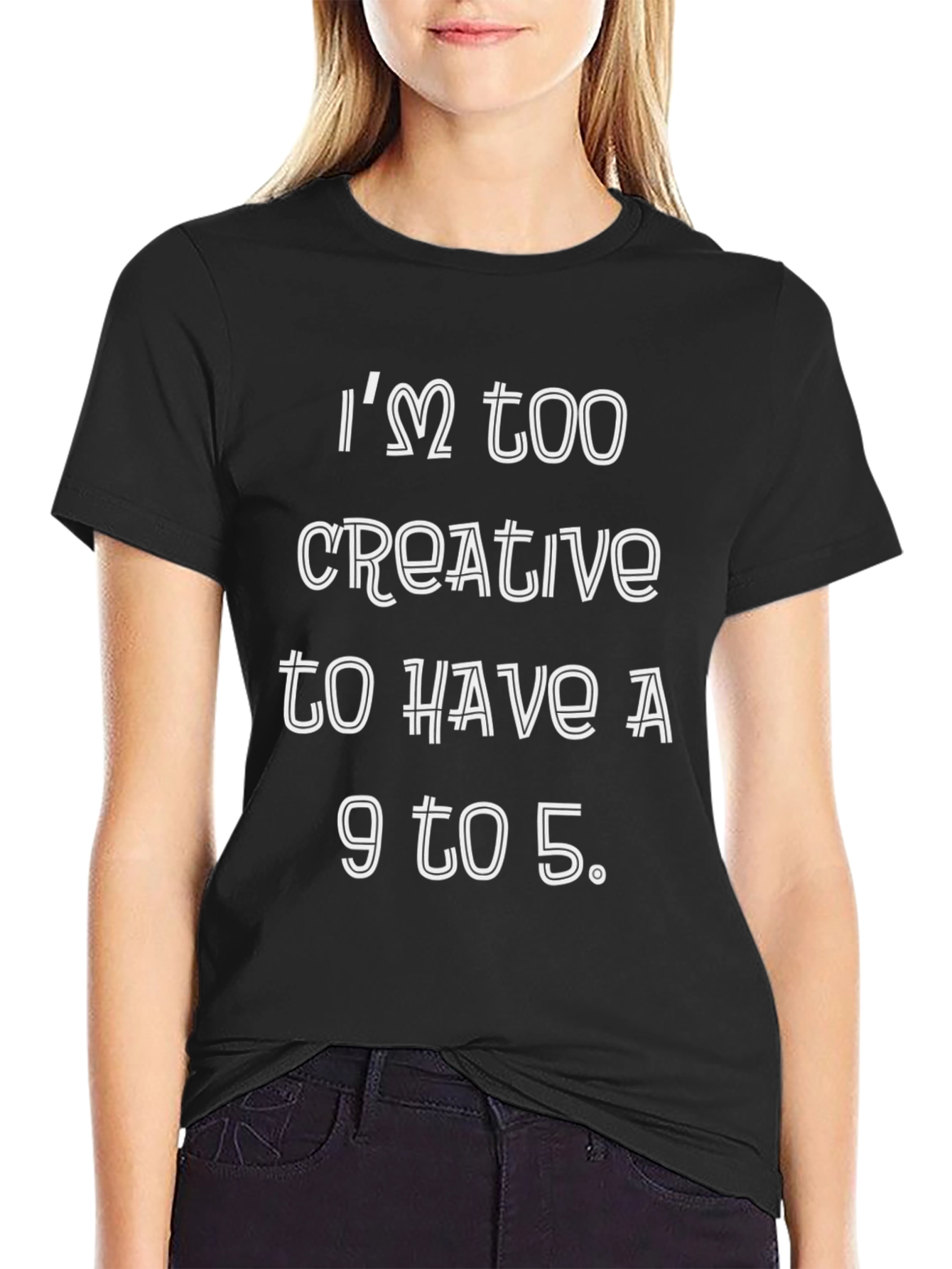 Creative 9 to 5 T-Shirt Funny Graphic Tee