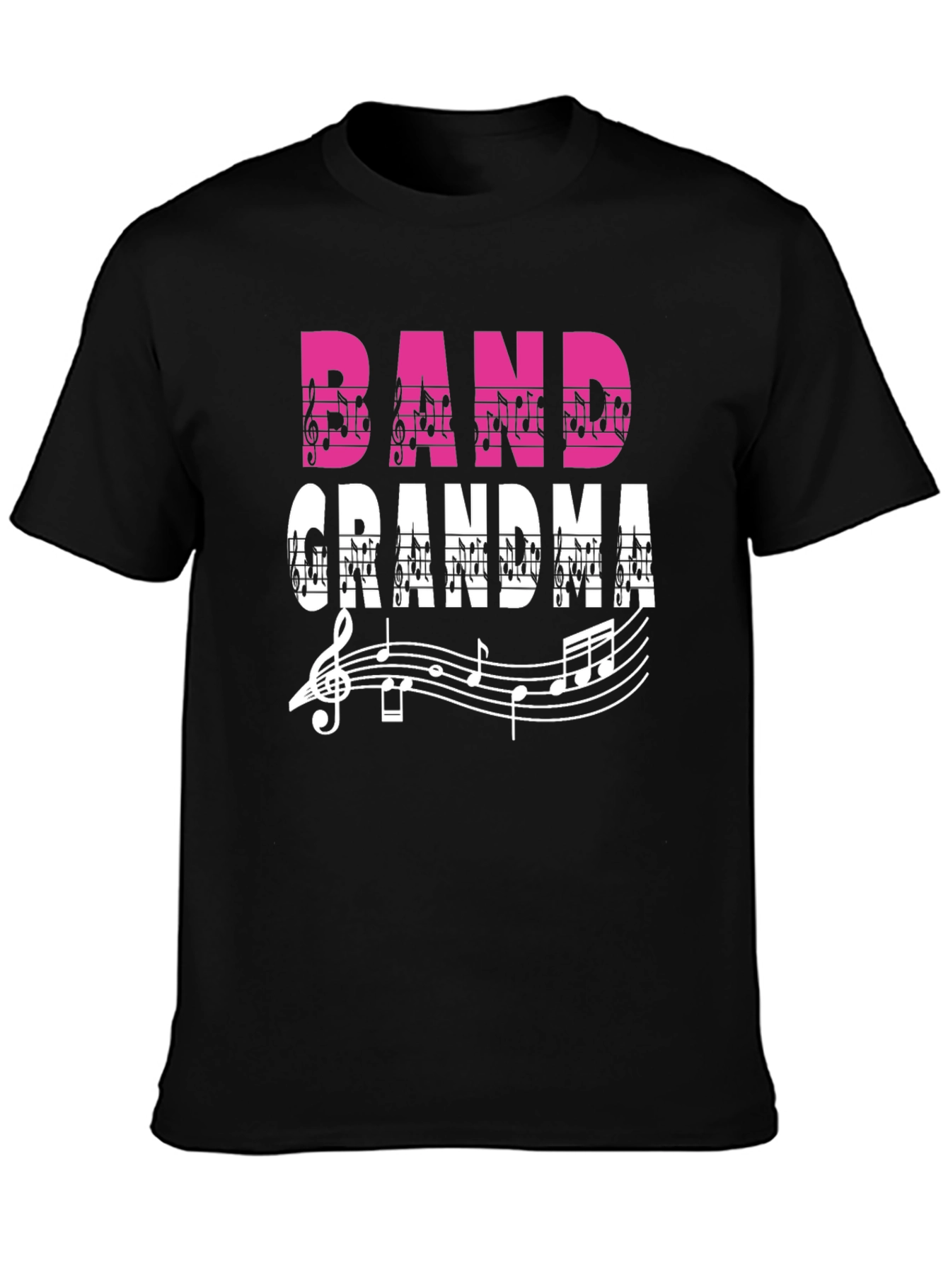 Band Grandma Music Note T-Shirt