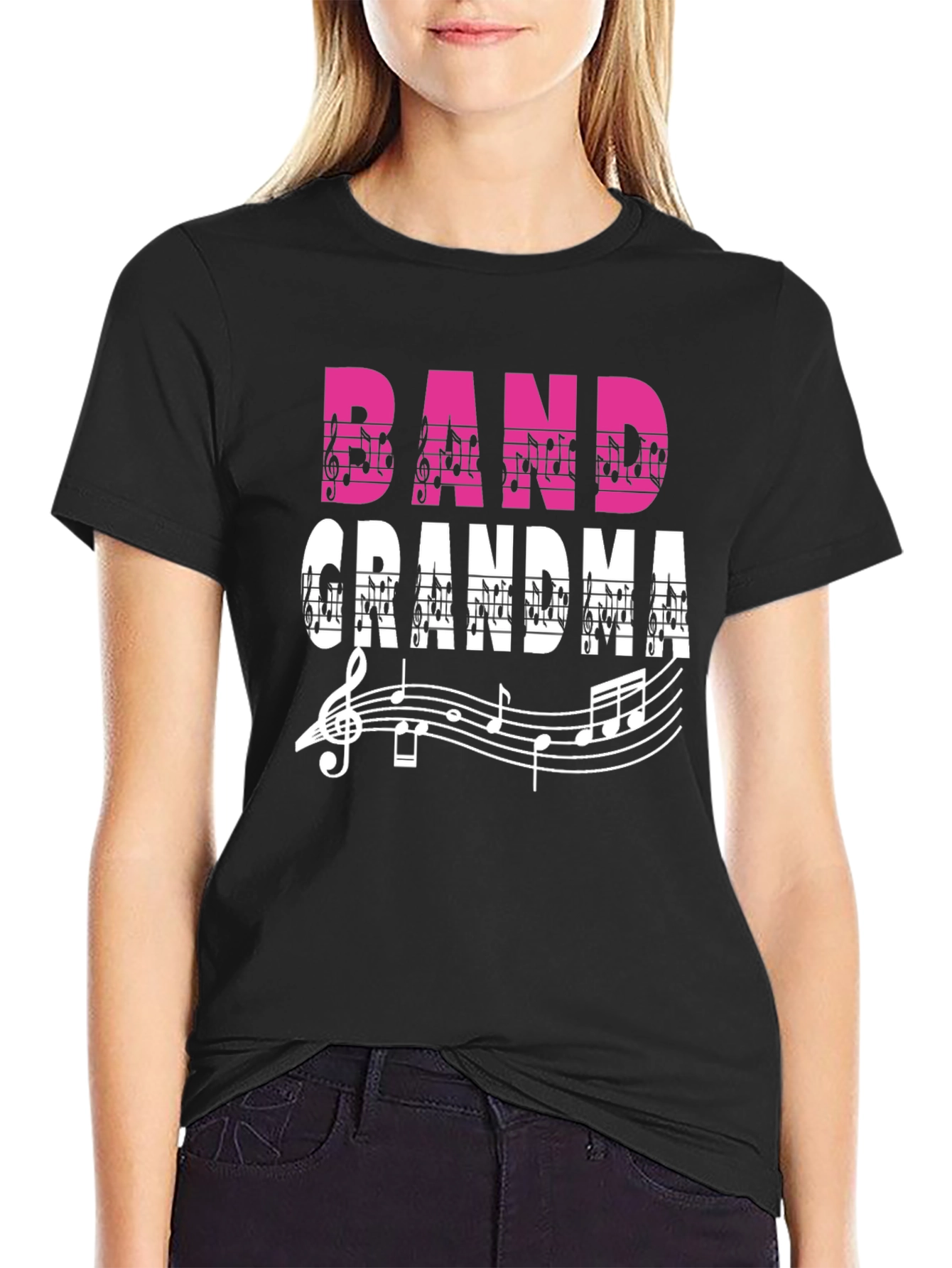 Band Grandma Music Note T-Shirt
