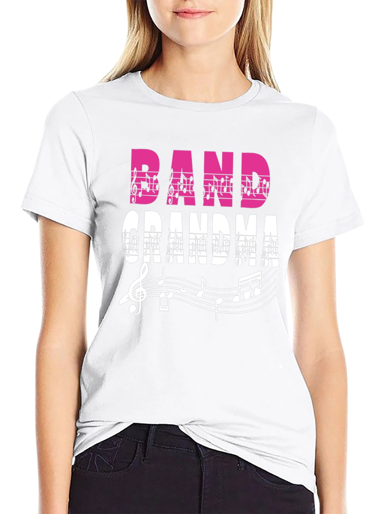 Band Grandma Music Note T-Shirt