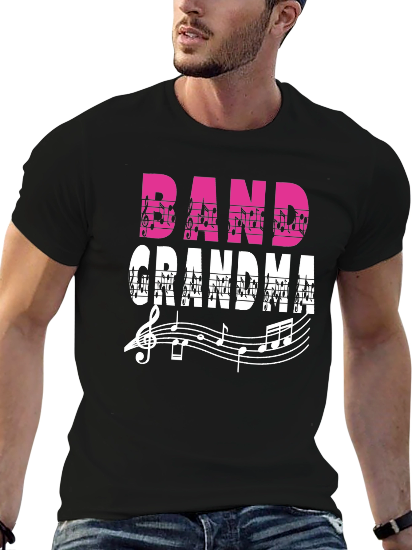 Band Grandma Music Note T-Shirt