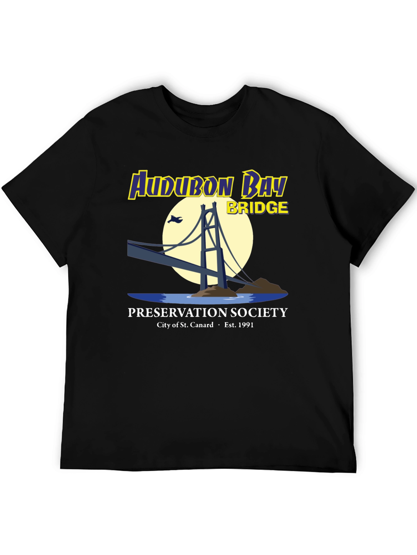 Audubon Bay Bridge Preservation Society T-Shirt