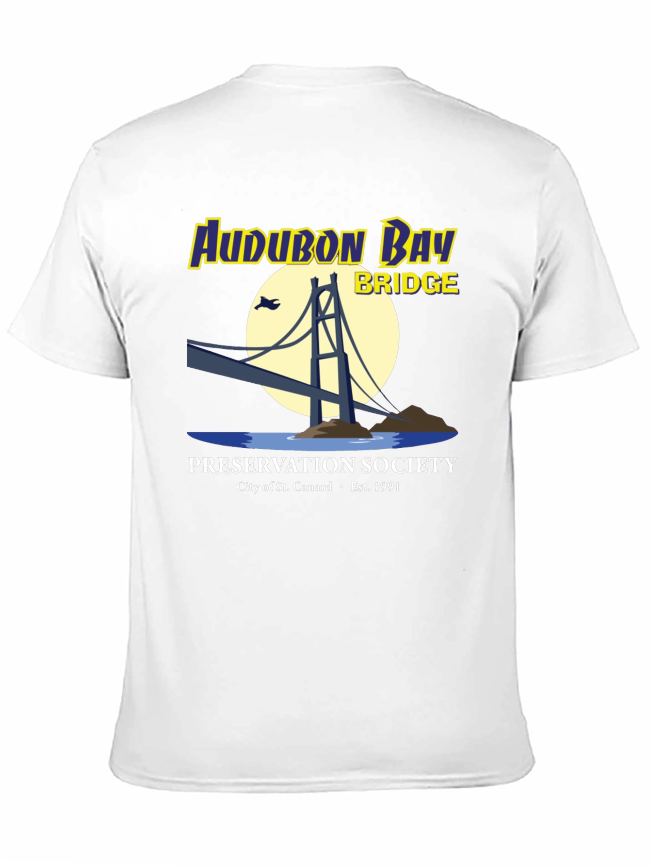 Audubon Bay Bridge Preservation Society T-Shirt
