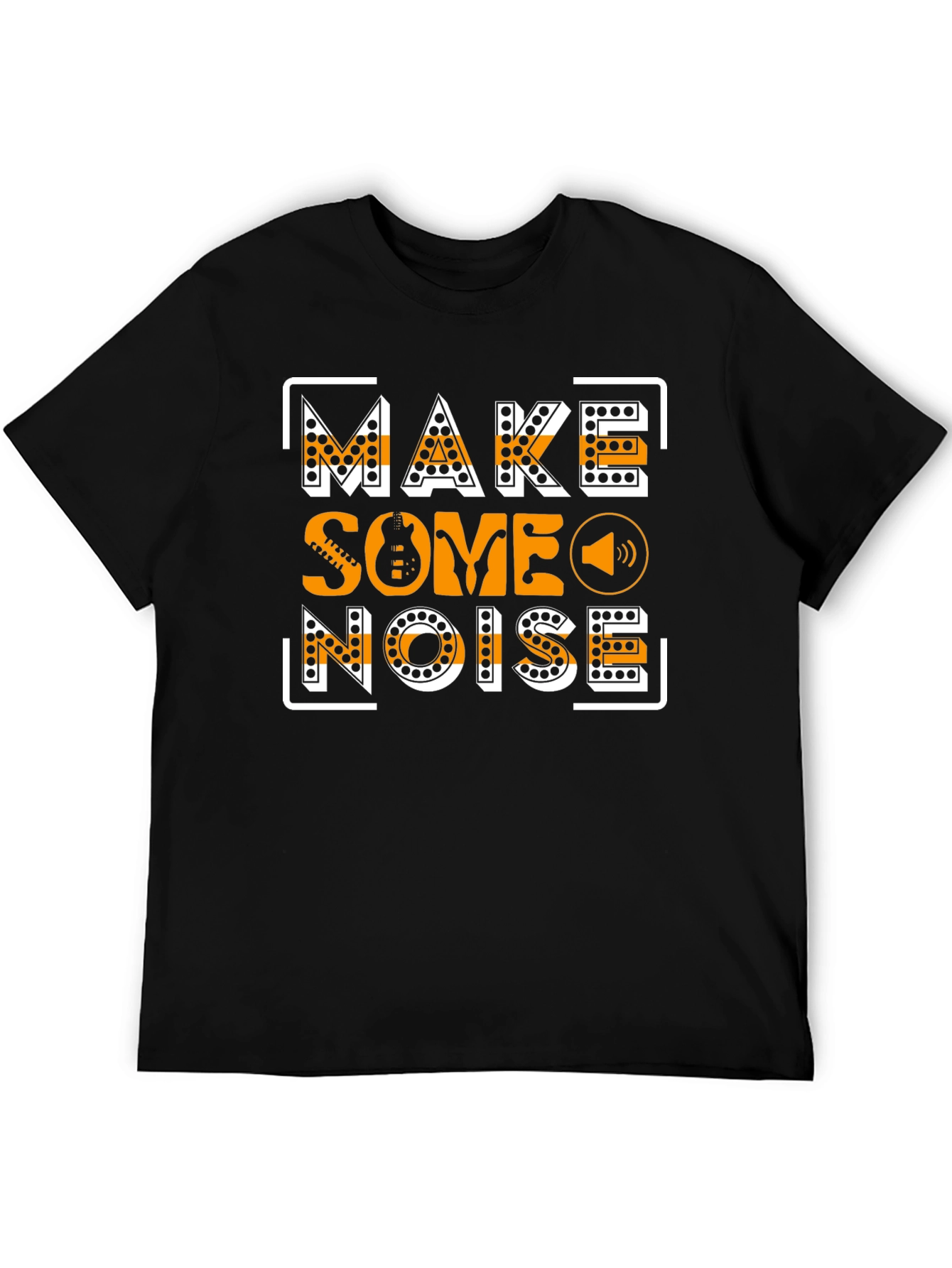 Make Some Noise Graphic Tee - Musicians T-Shirt