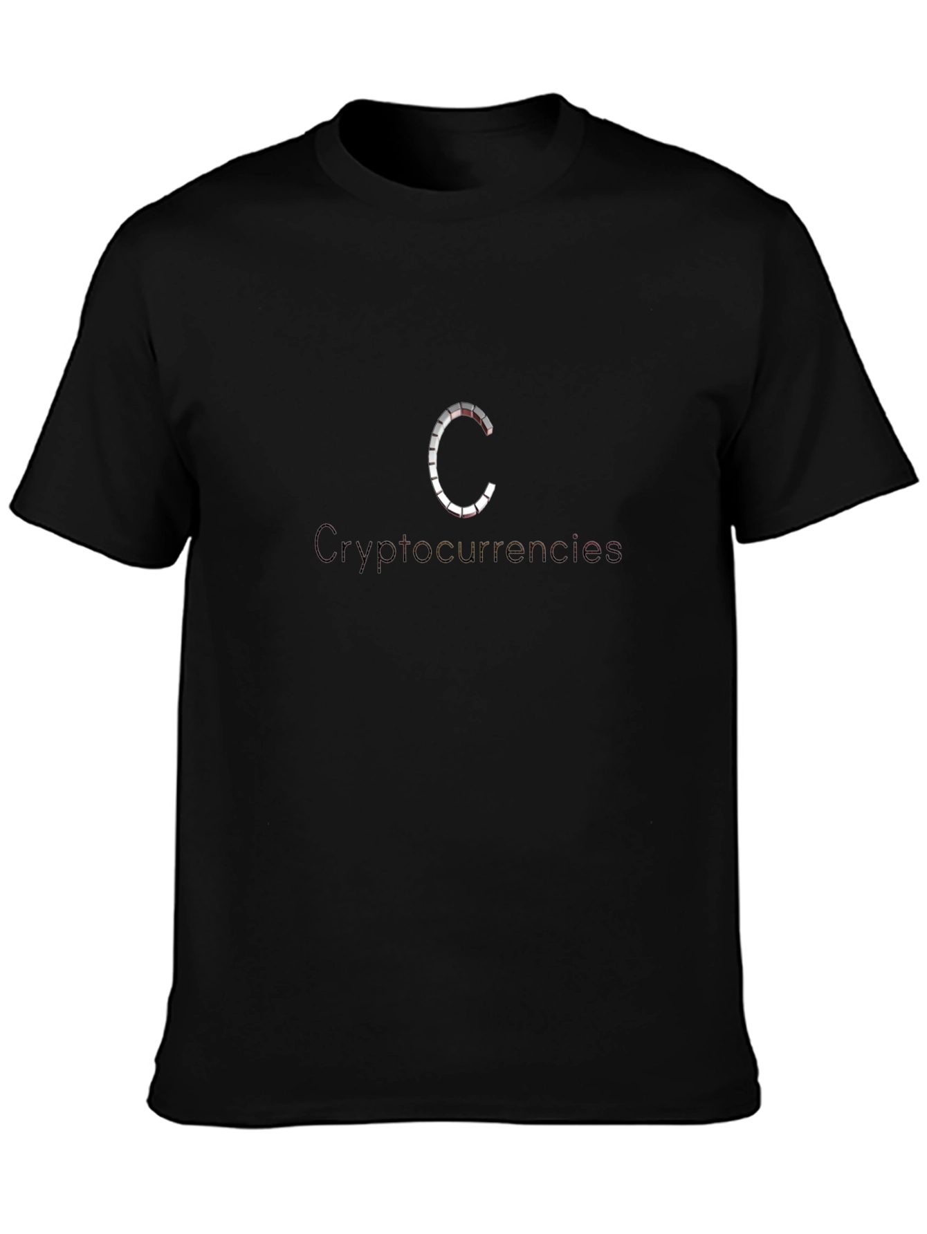 Crypto Enthusiast Tee - Black Short Sleeve Shirt
