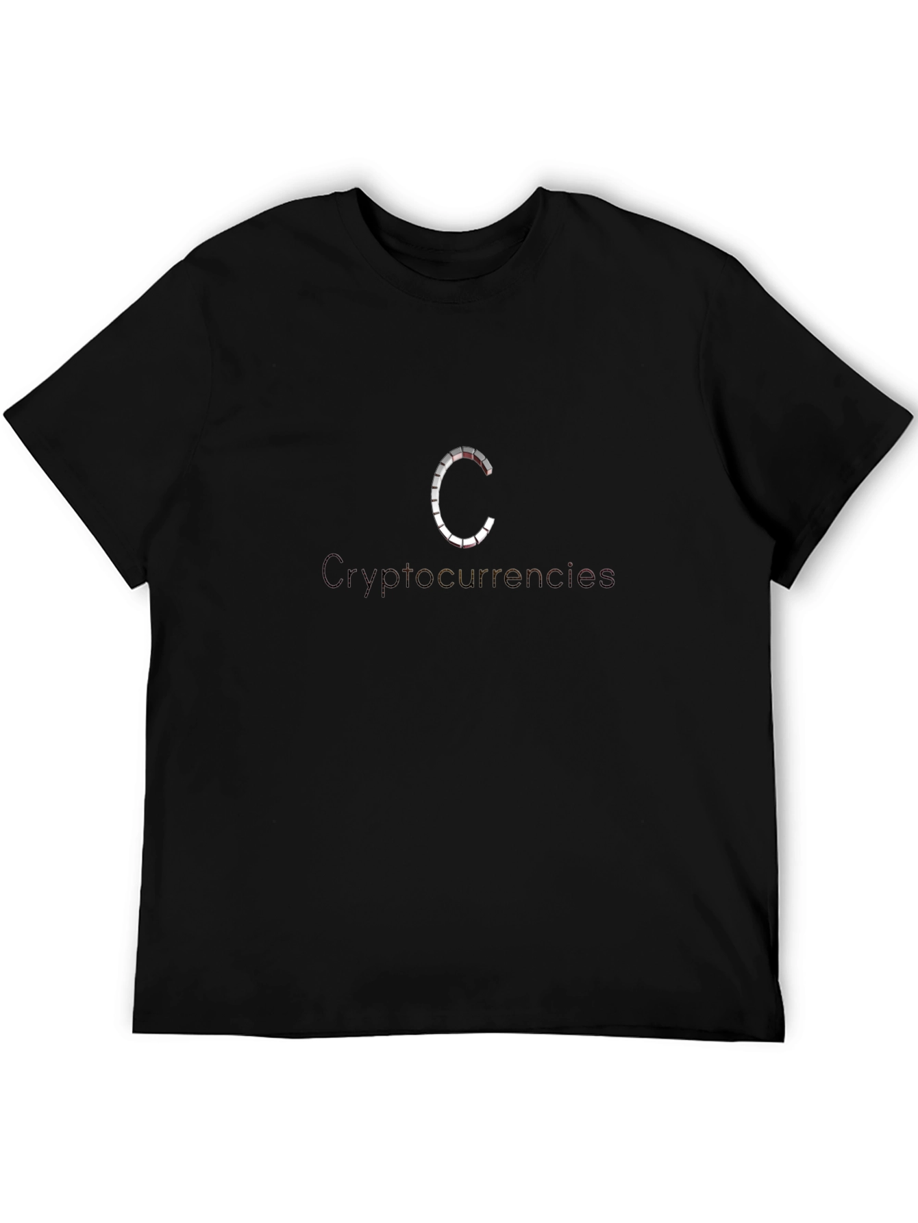 Crypto Enthusiast Tee - Black Short Sleeve Shirt
