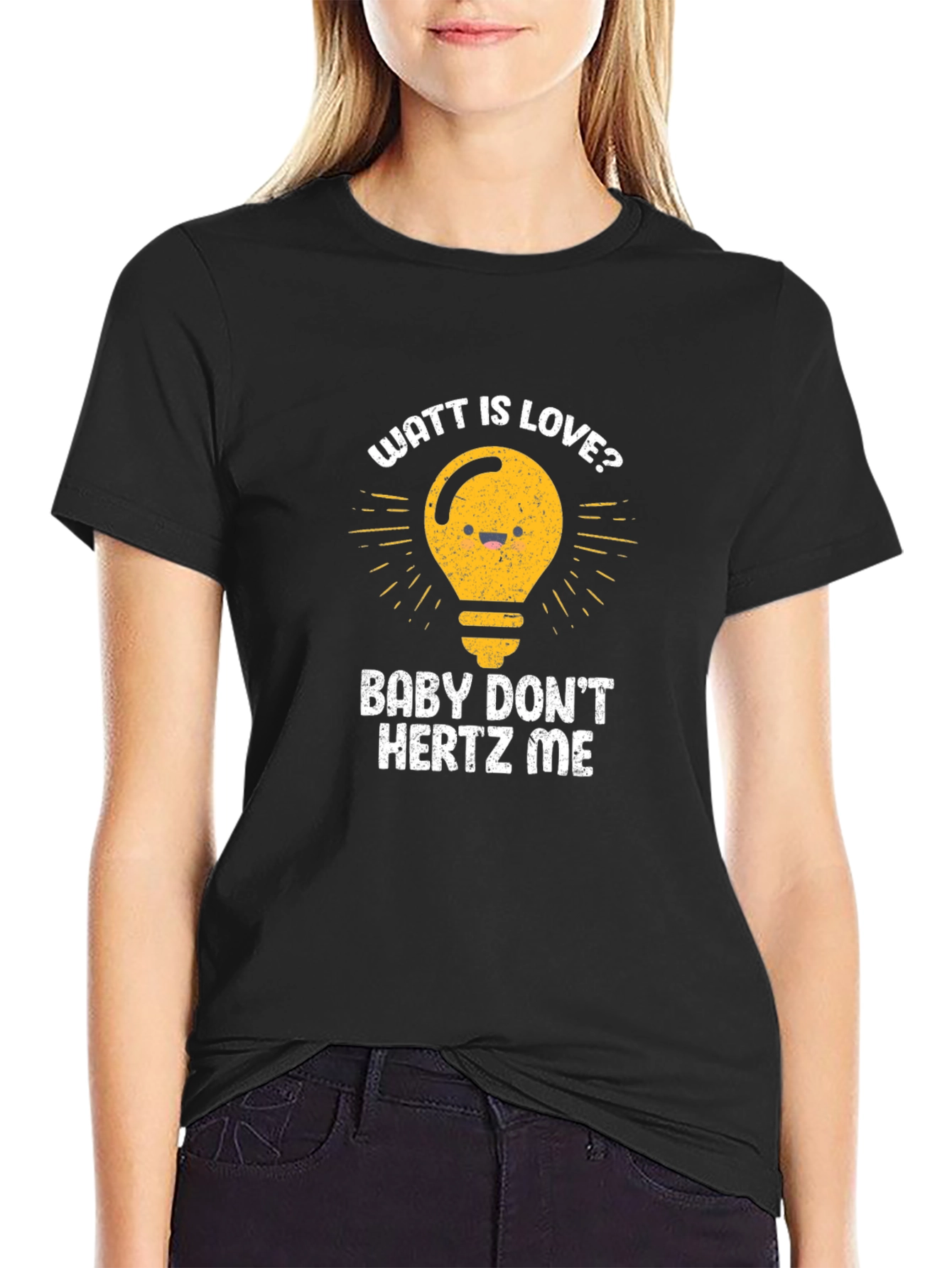 Watt is Love T-Shirt - Funny Science Geek Tee