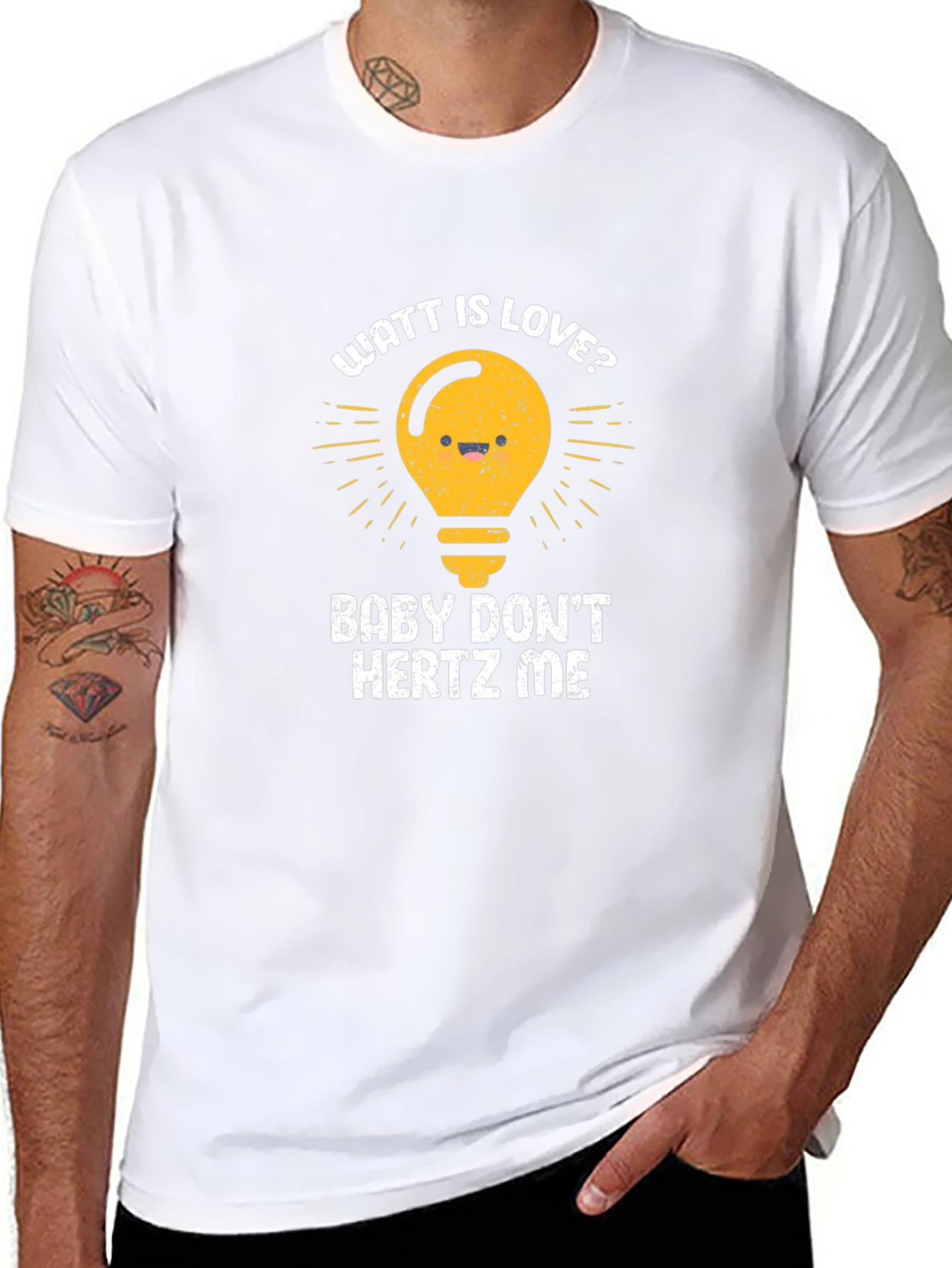 Watt is Love T-Shirt - Funny Science Geek Tee