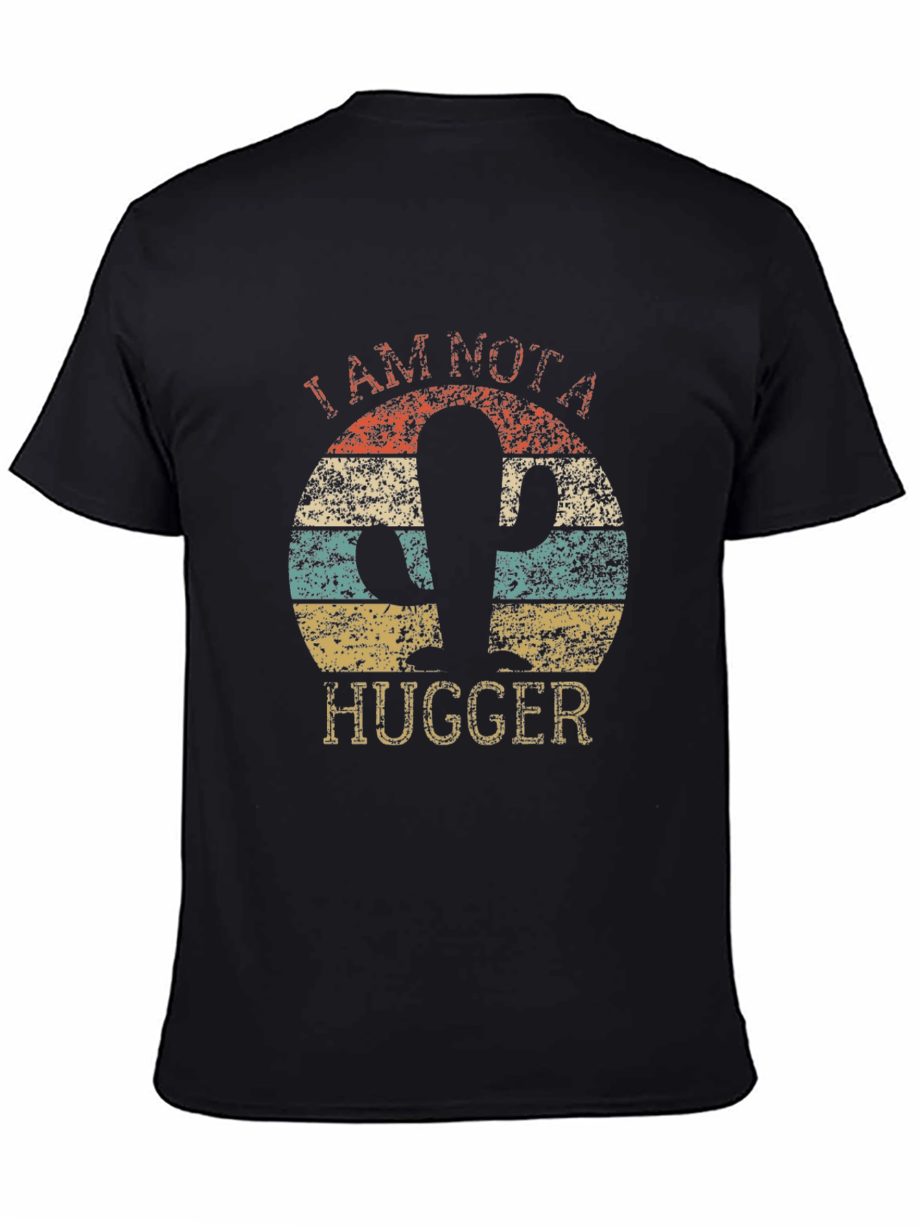 I Am Not A Hugger Cactus T-Shirt