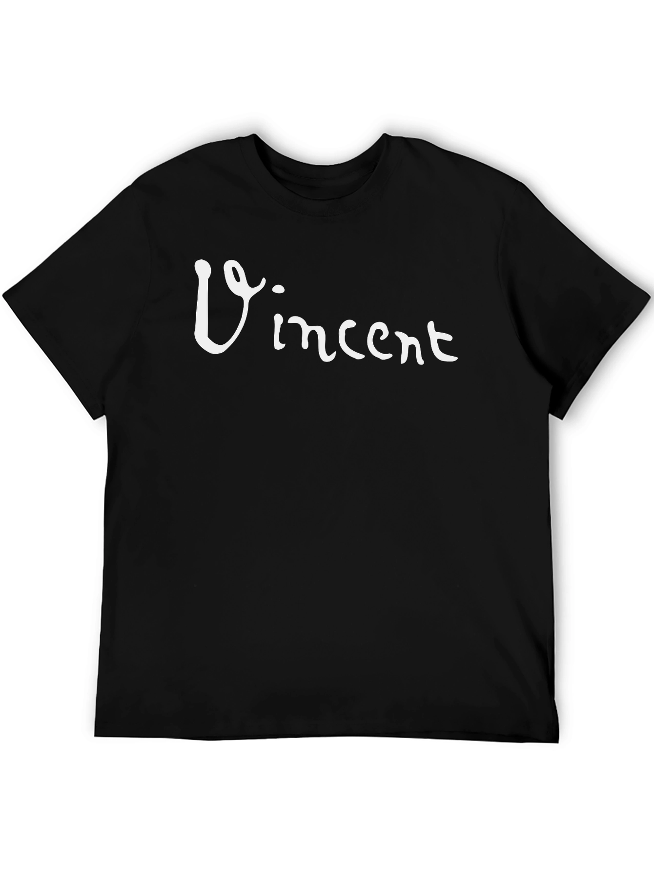 Vincent T-Shirt - Stylish Custom Name Tee