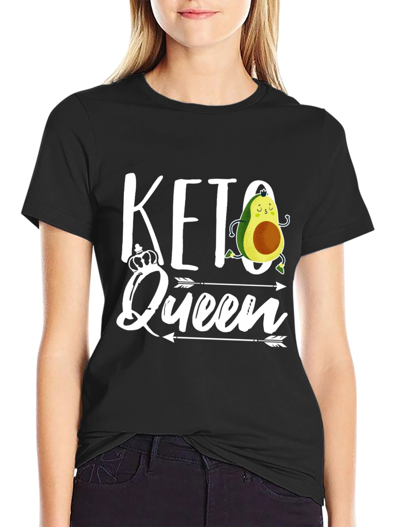 Keto Queen T-Shirt - Avocado Lover