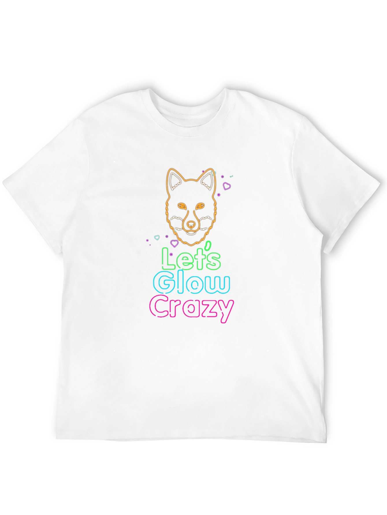 Lets Glow Crazy Graphic Tee