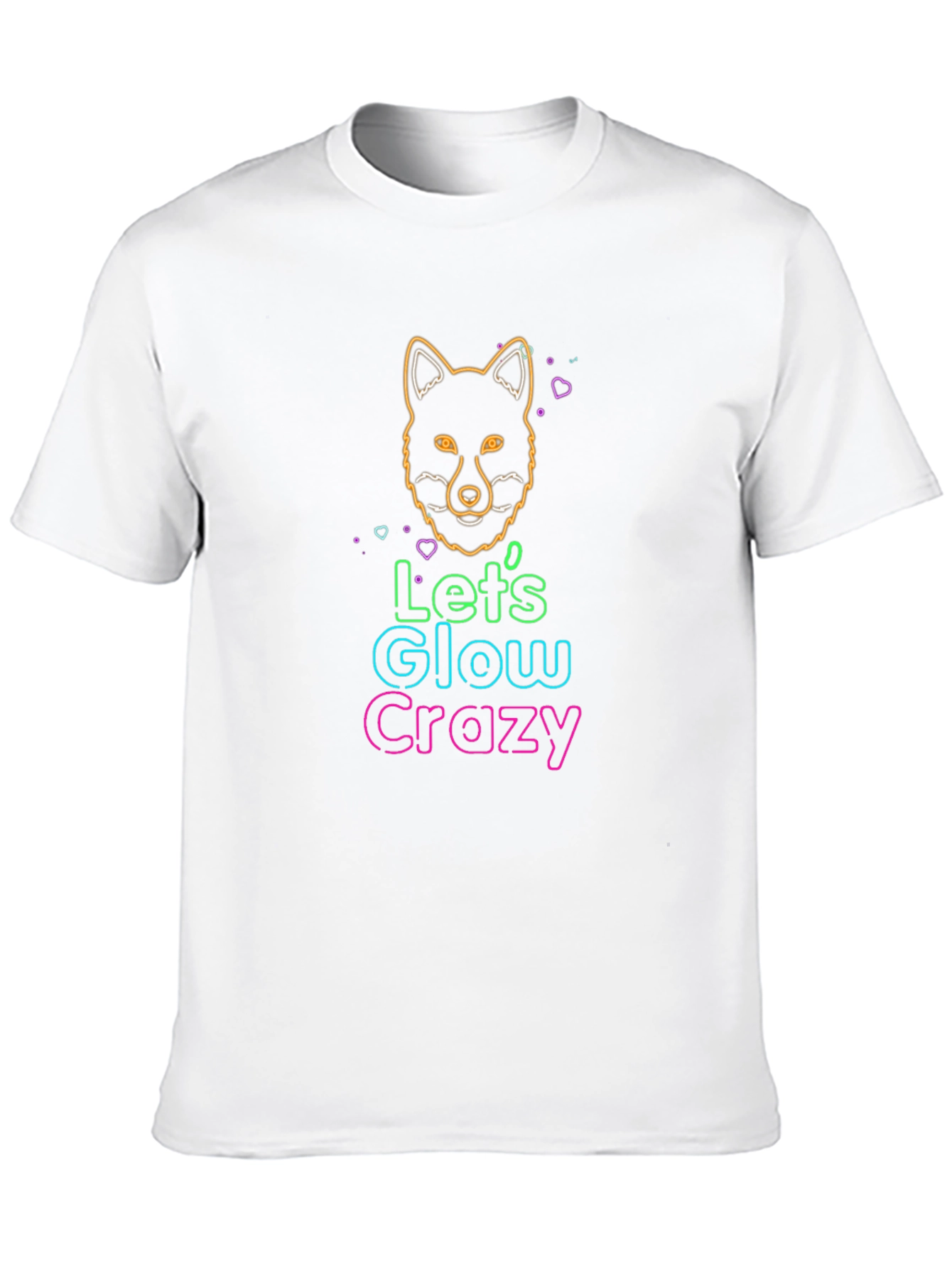 Lets Glow Crazy Graphic Tee