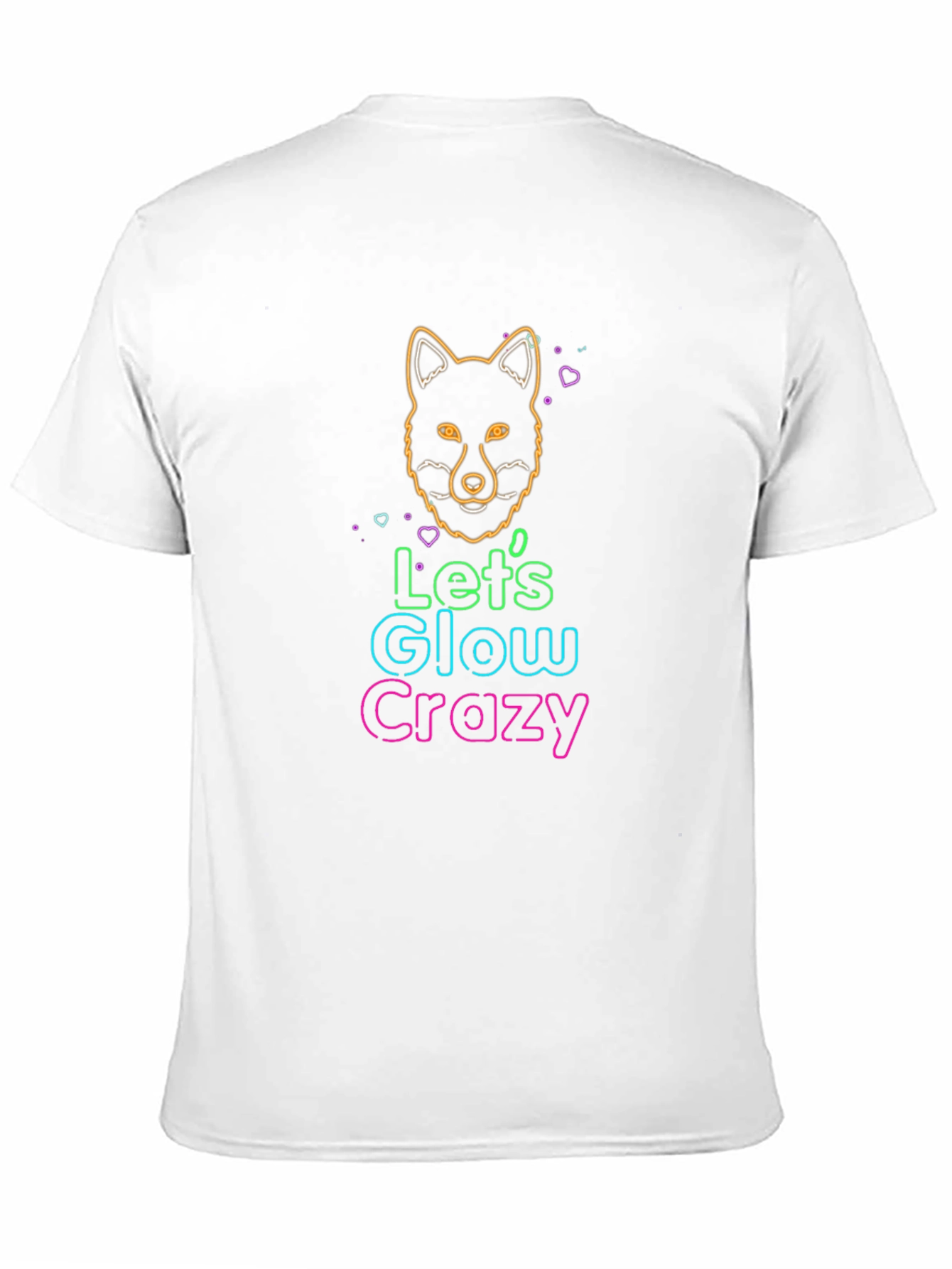 Lets Glow Crazy Graphic Tee
