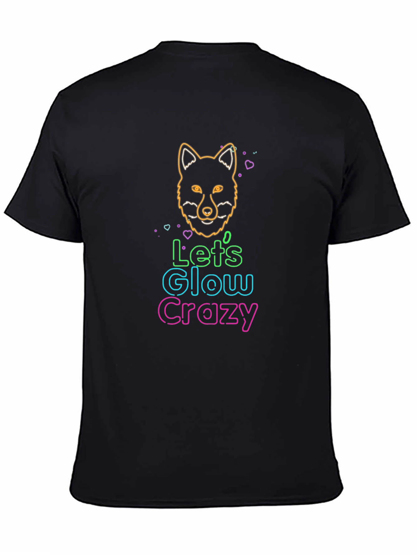Lets Glow Crazy Graphic Tee