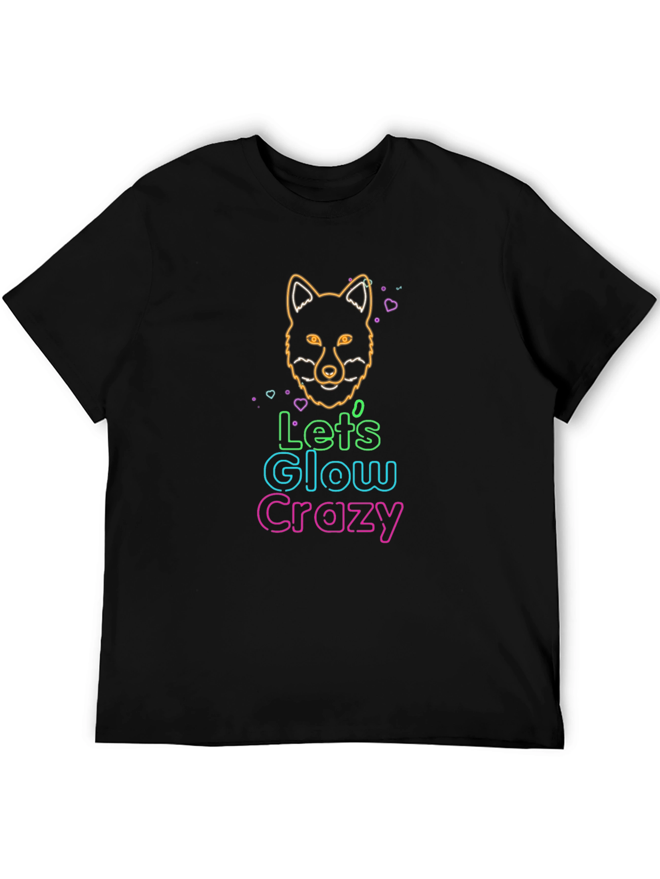 Lets Glow Crazy Graphic Tee