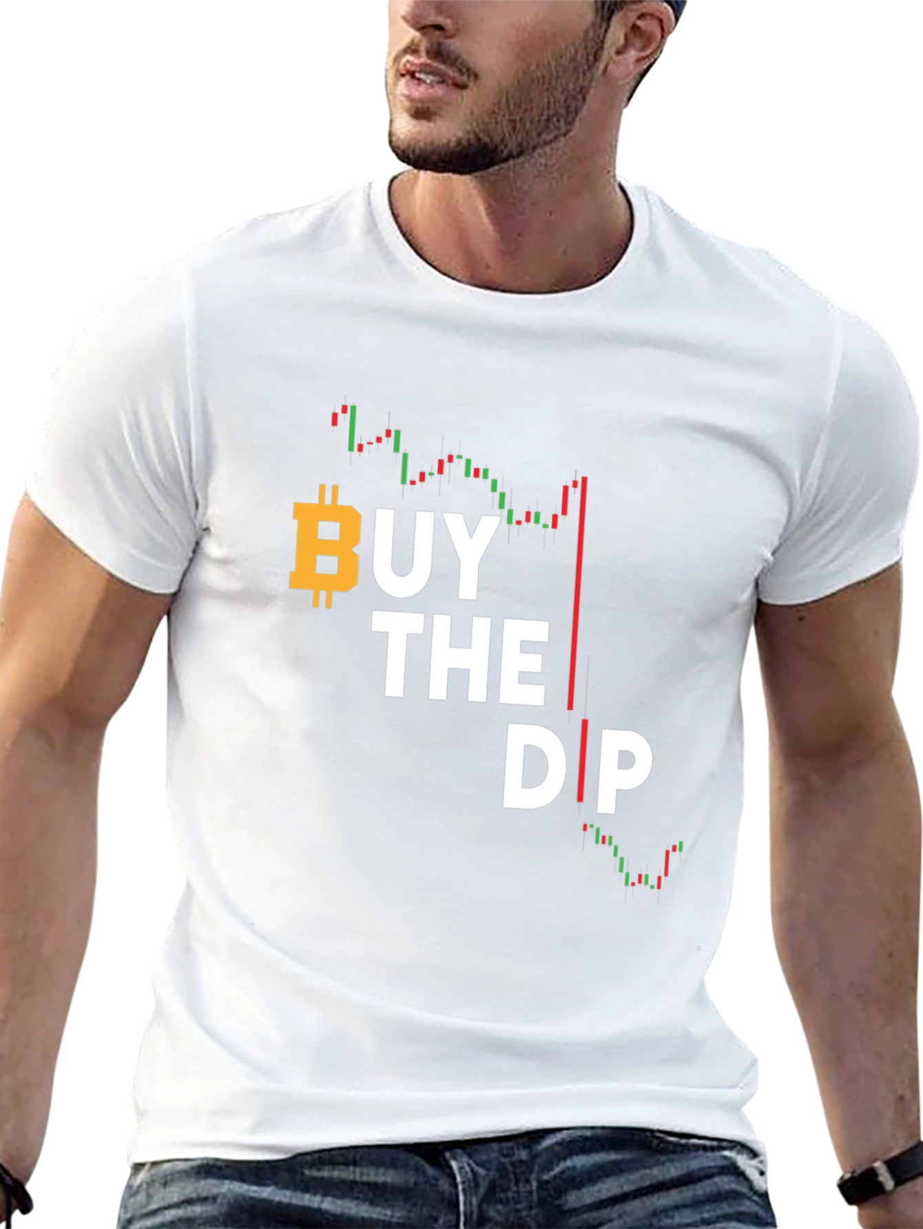 Buy The Dip Bitcoin Crypto T-Shirt