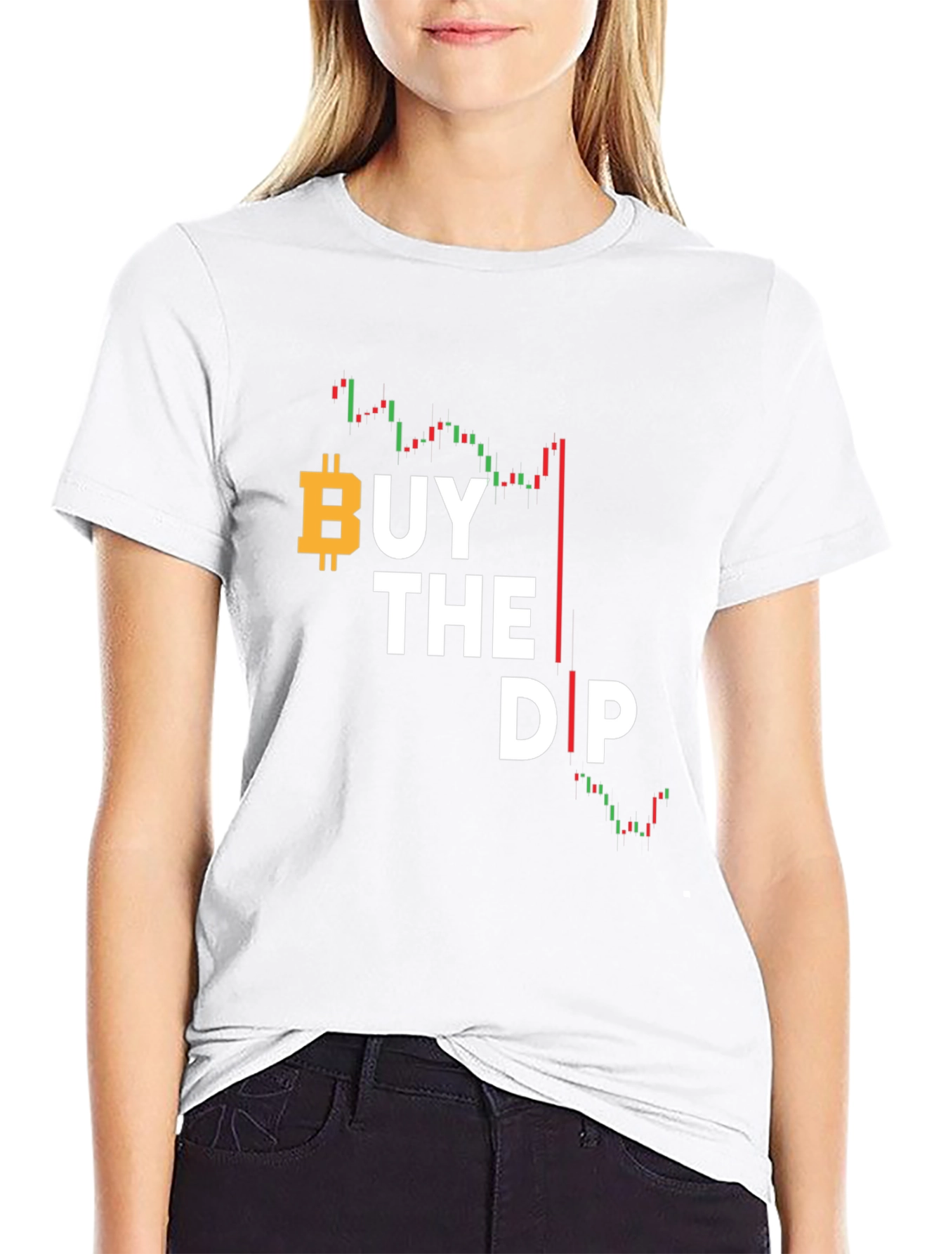 Buy The Dip Bitcoin Crypto T-Shirt