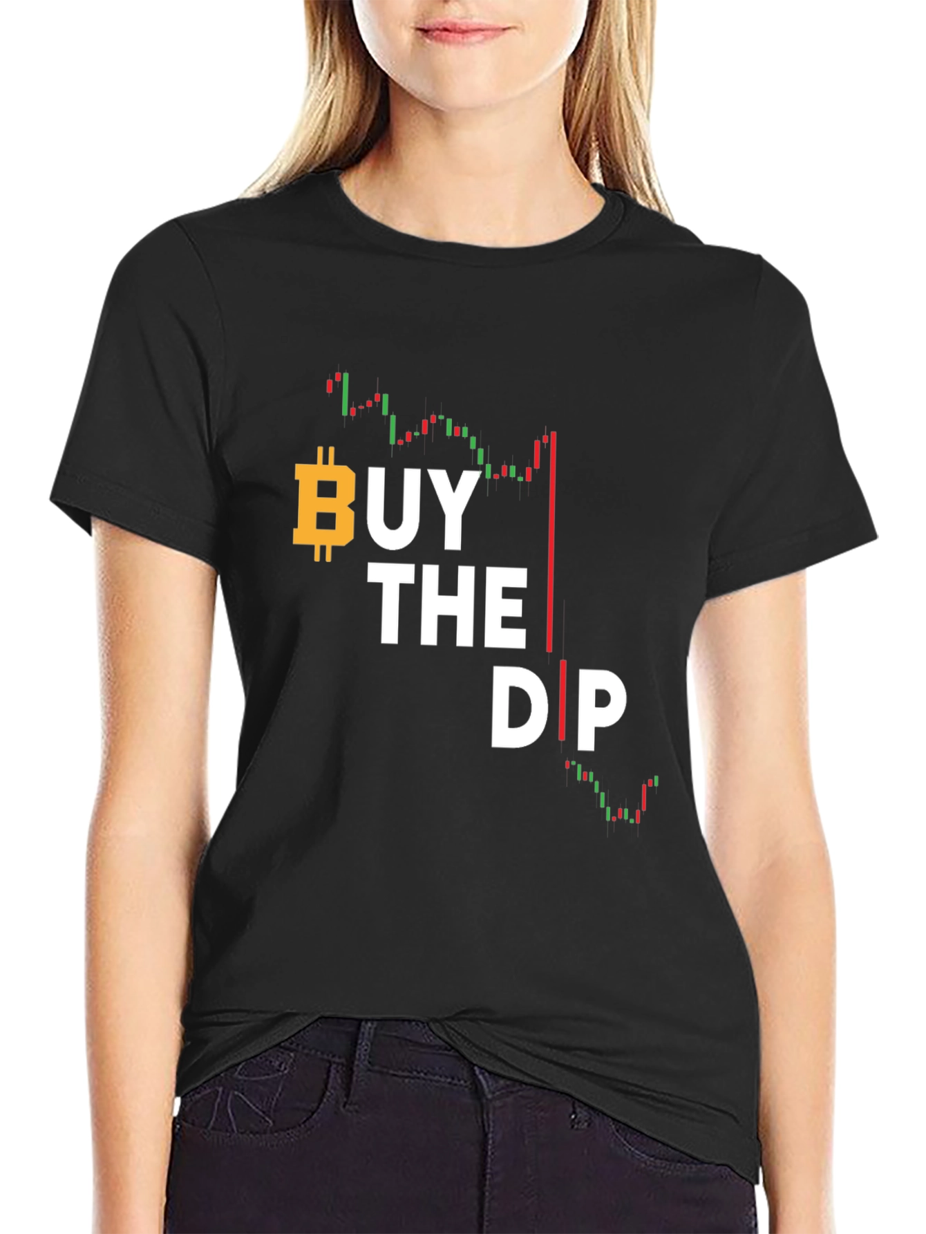 Buy The Dip Bitcoin Crypto T-Shirt