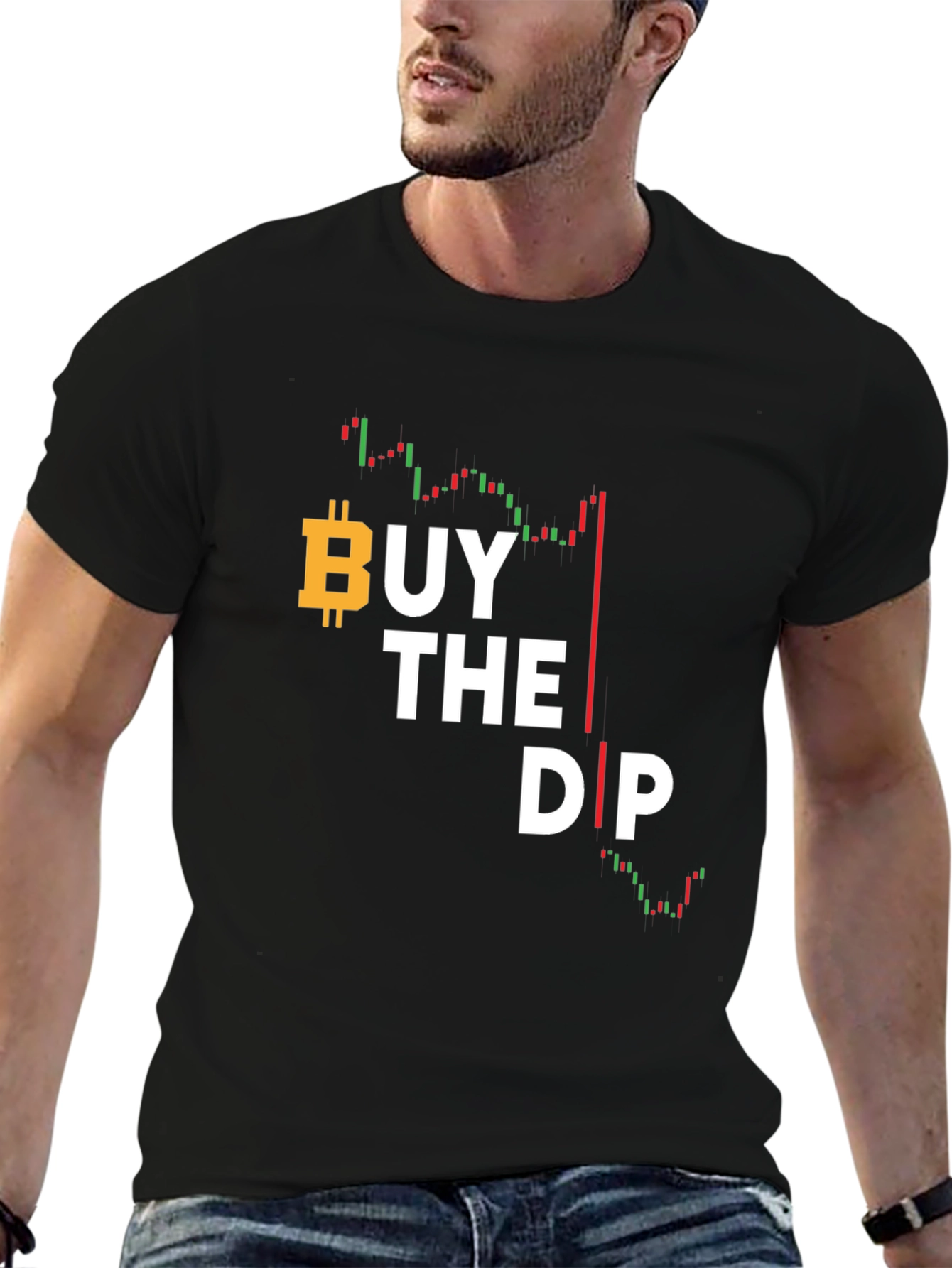 Buy The Dip Bitcoin Crypto T-Shirt