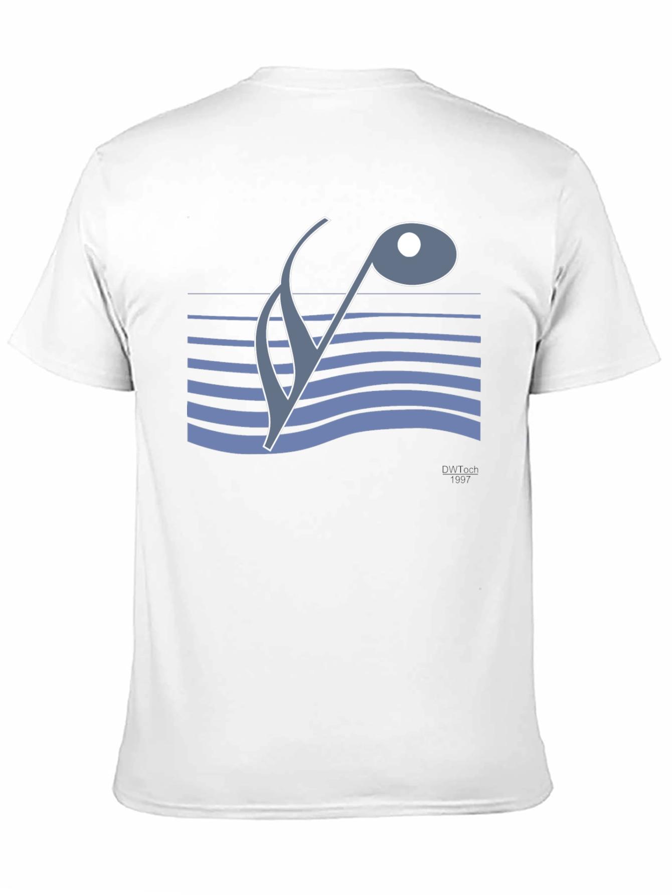 Abstract Music Note Tee - Stylish Graphic Design