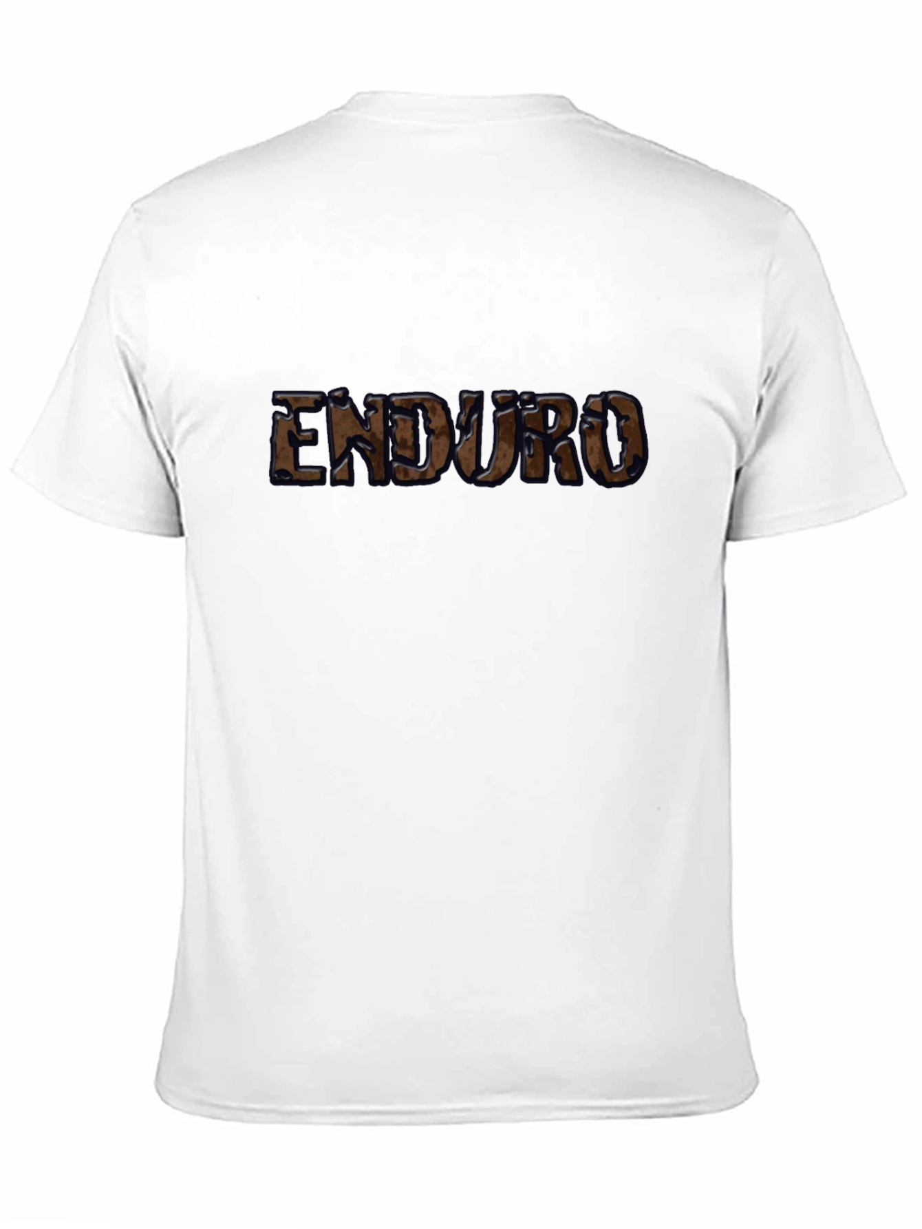 Enduro Graphic T-Shirt - Black Cotton Casual Tee