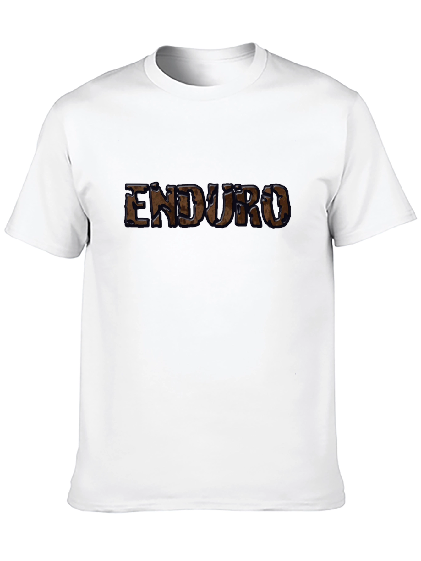 Enduro Graphic T-Shirt - Black Cotton Casual Tee