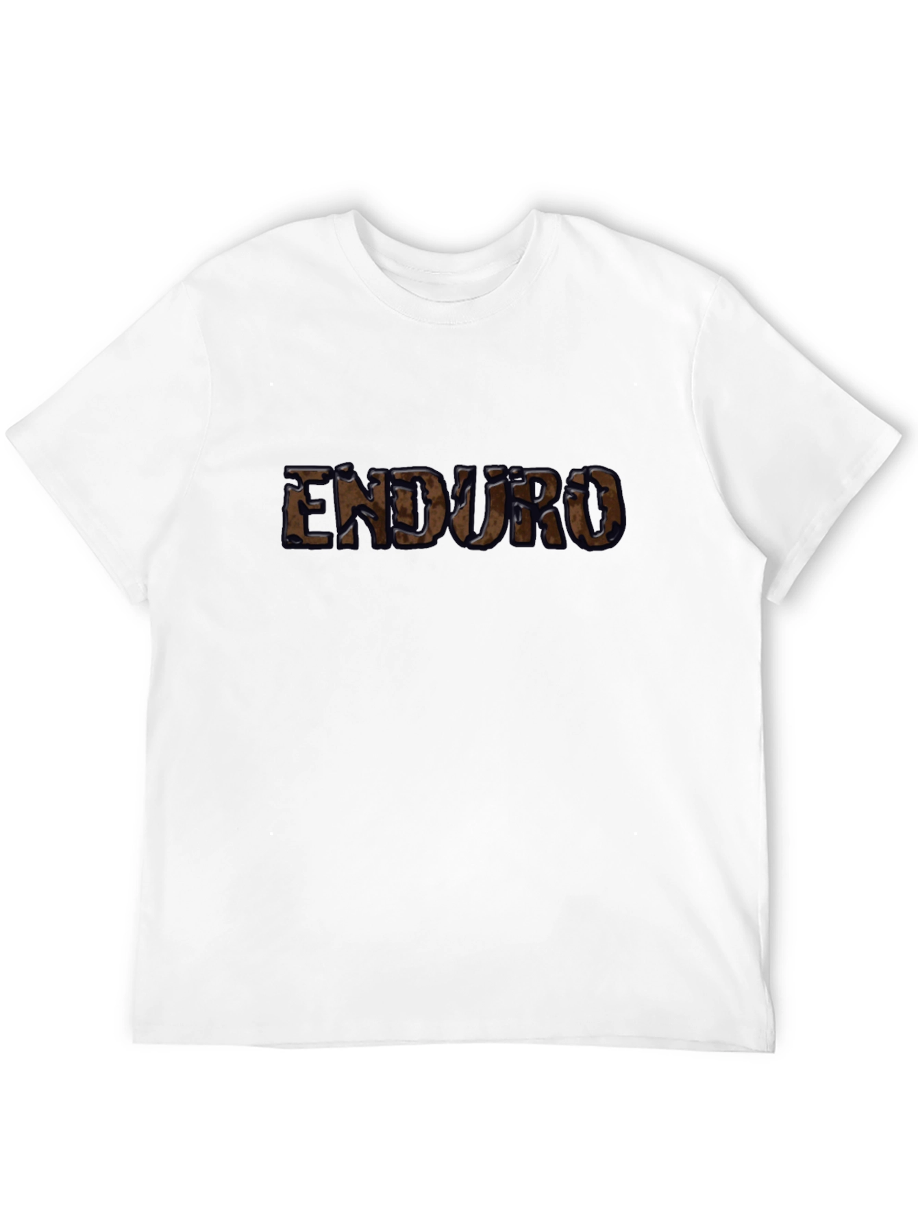 Enduro Graphic T-Shirt - Black Cotton Casual Tee