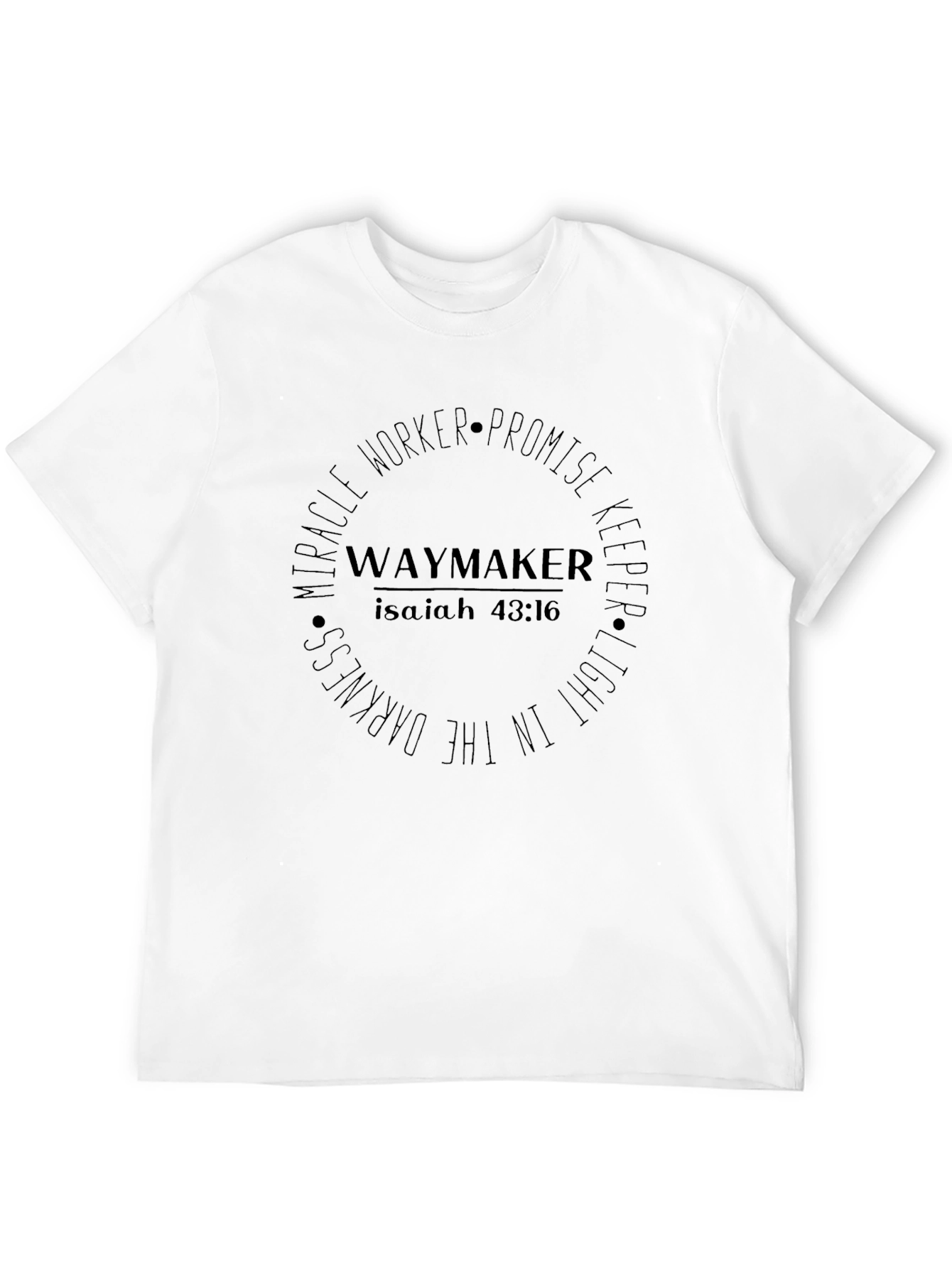 Waymaker Isaiah 43:16 Graphic T-Shirt