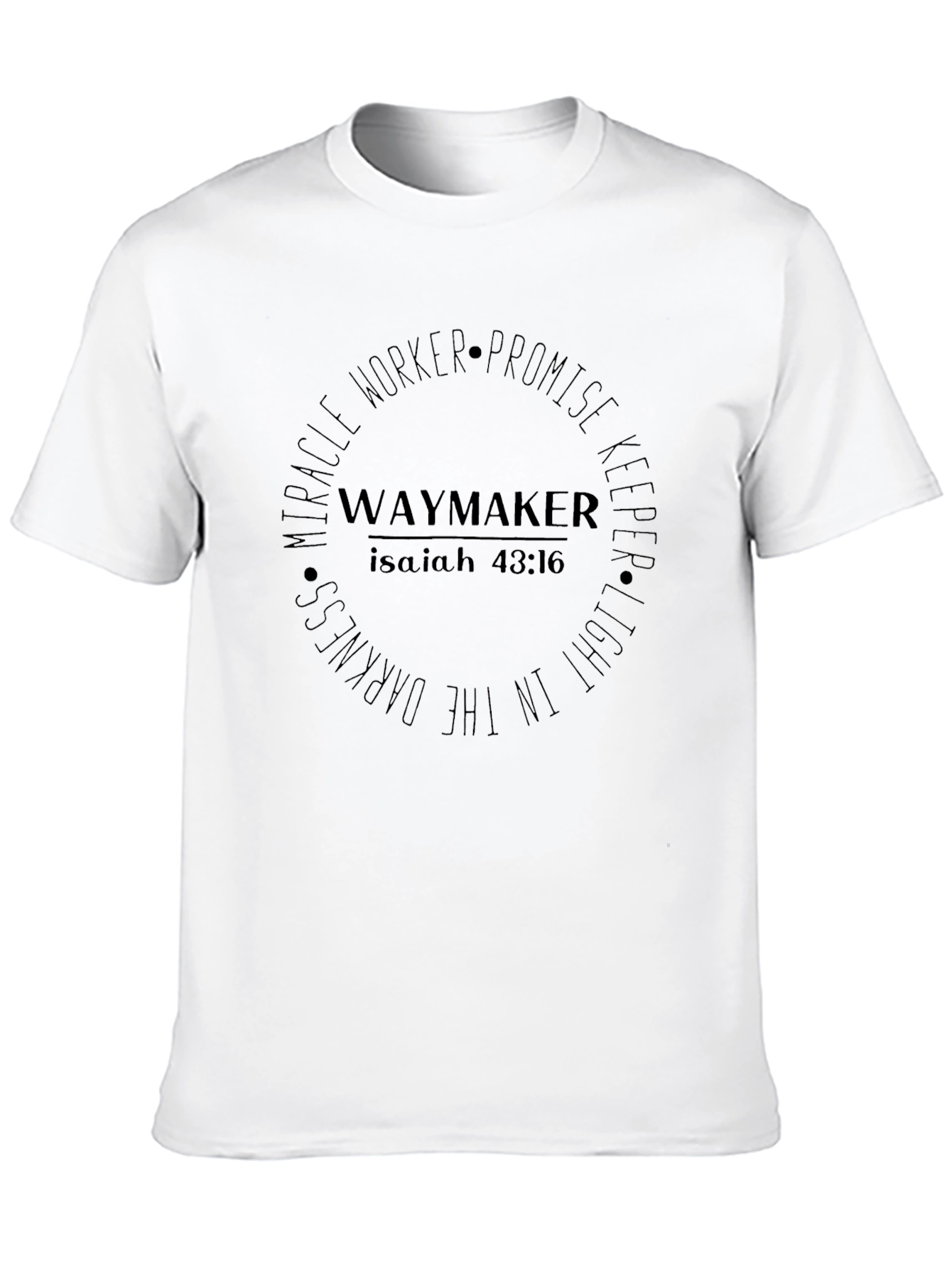 Waymaker Isaiah 43:16 Graphic T-Shirt