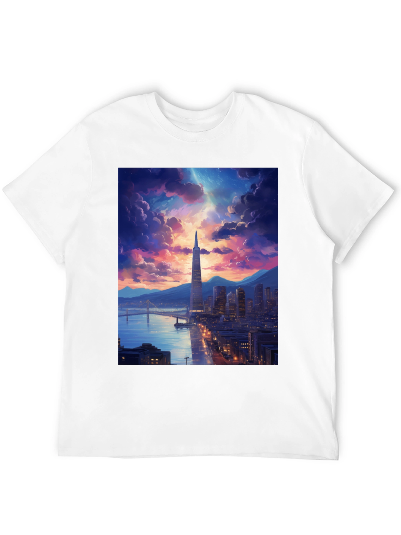 San Francisco Skyline Graphic T-Shirt