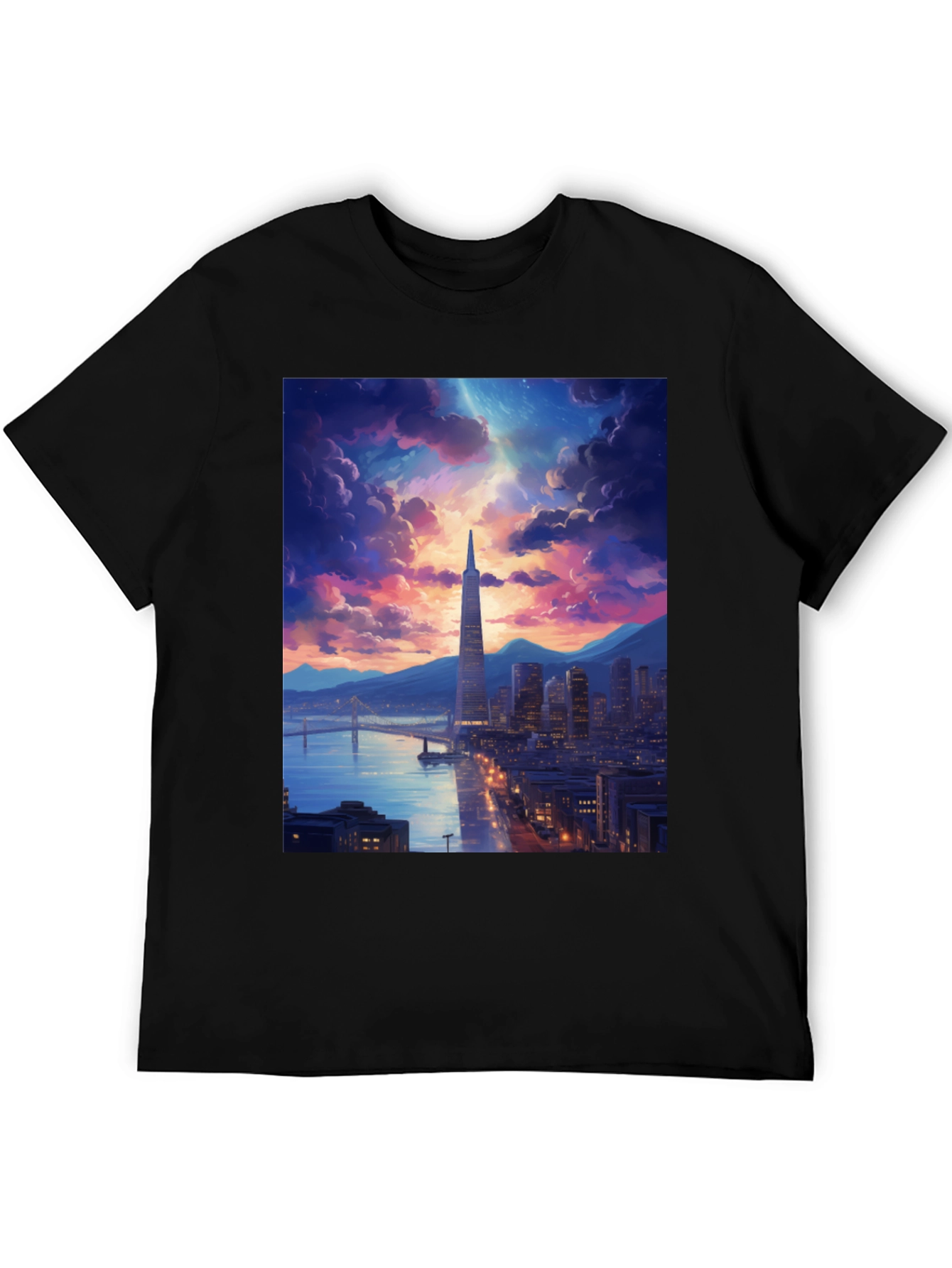 San Francisco Skyline Graphic T-Shirt