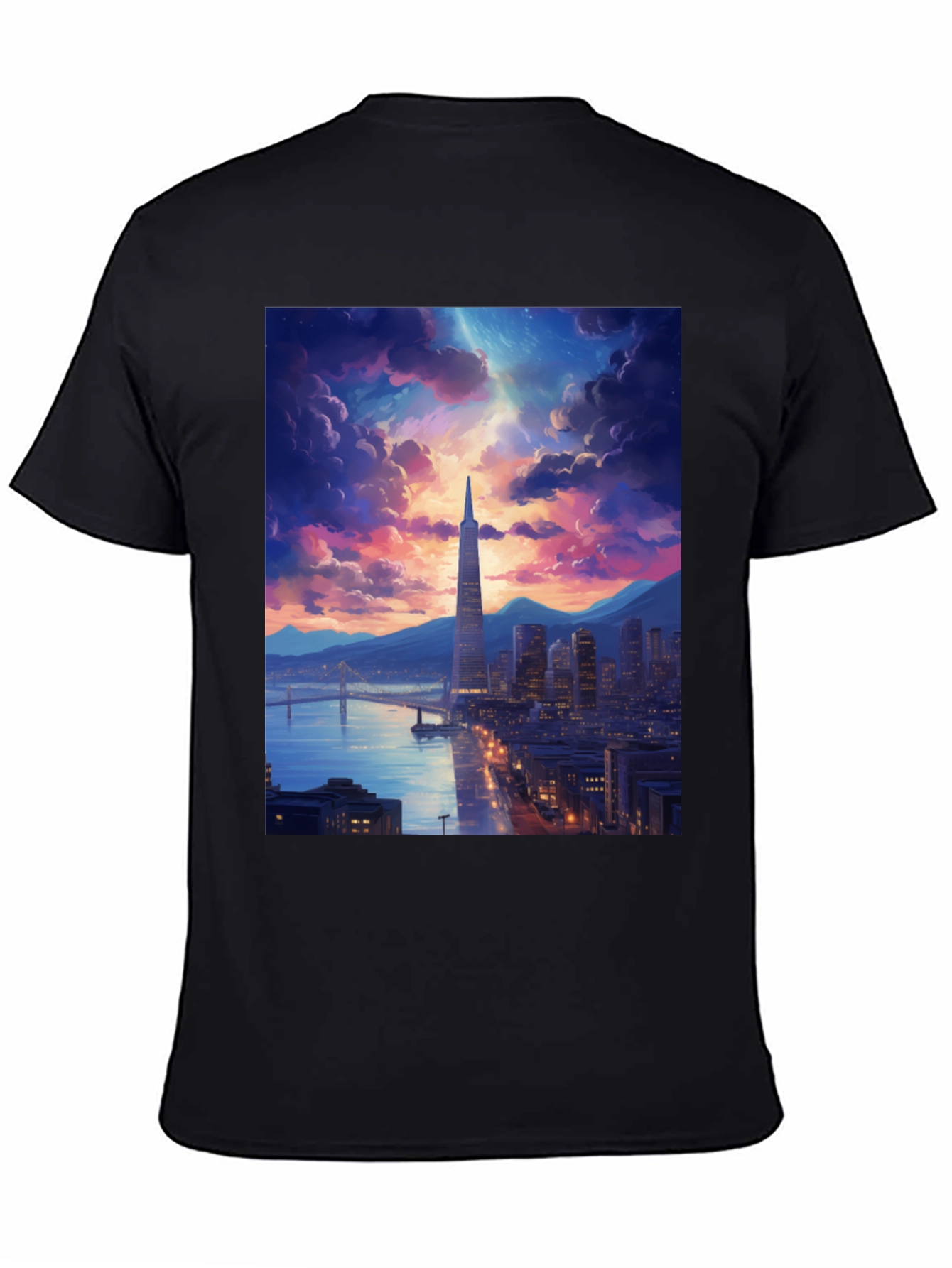 San Francisco Skyline Graphic T-Shirt