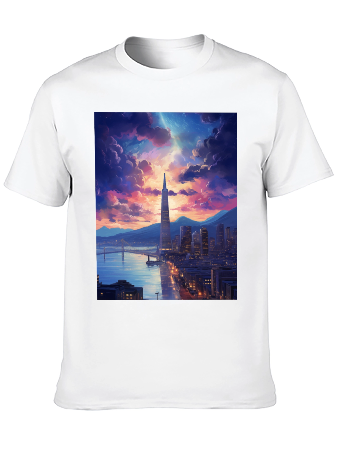 San Francisco Skyline Graphic T-Shirt