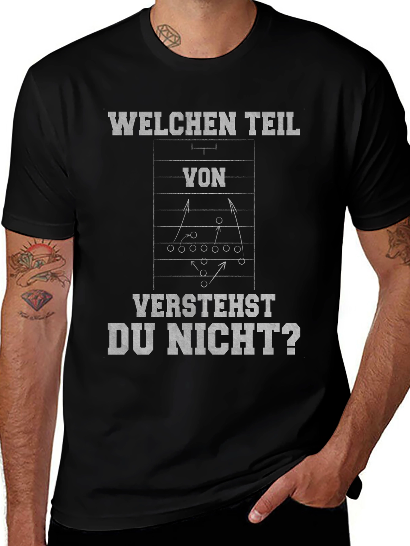 Welchen Teil Football Graphic T-Shirt