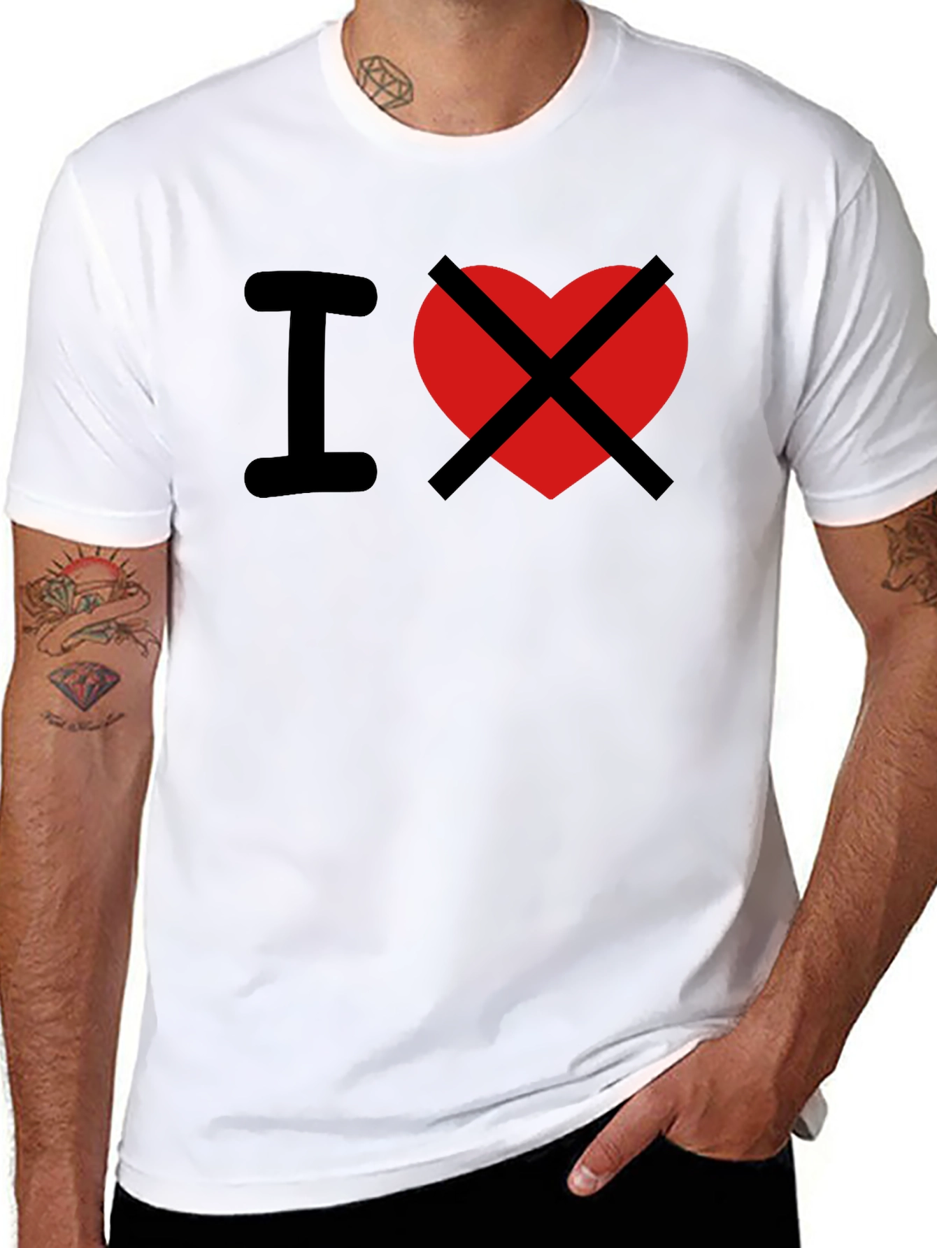 I Cross Out Heart T-Shirt
