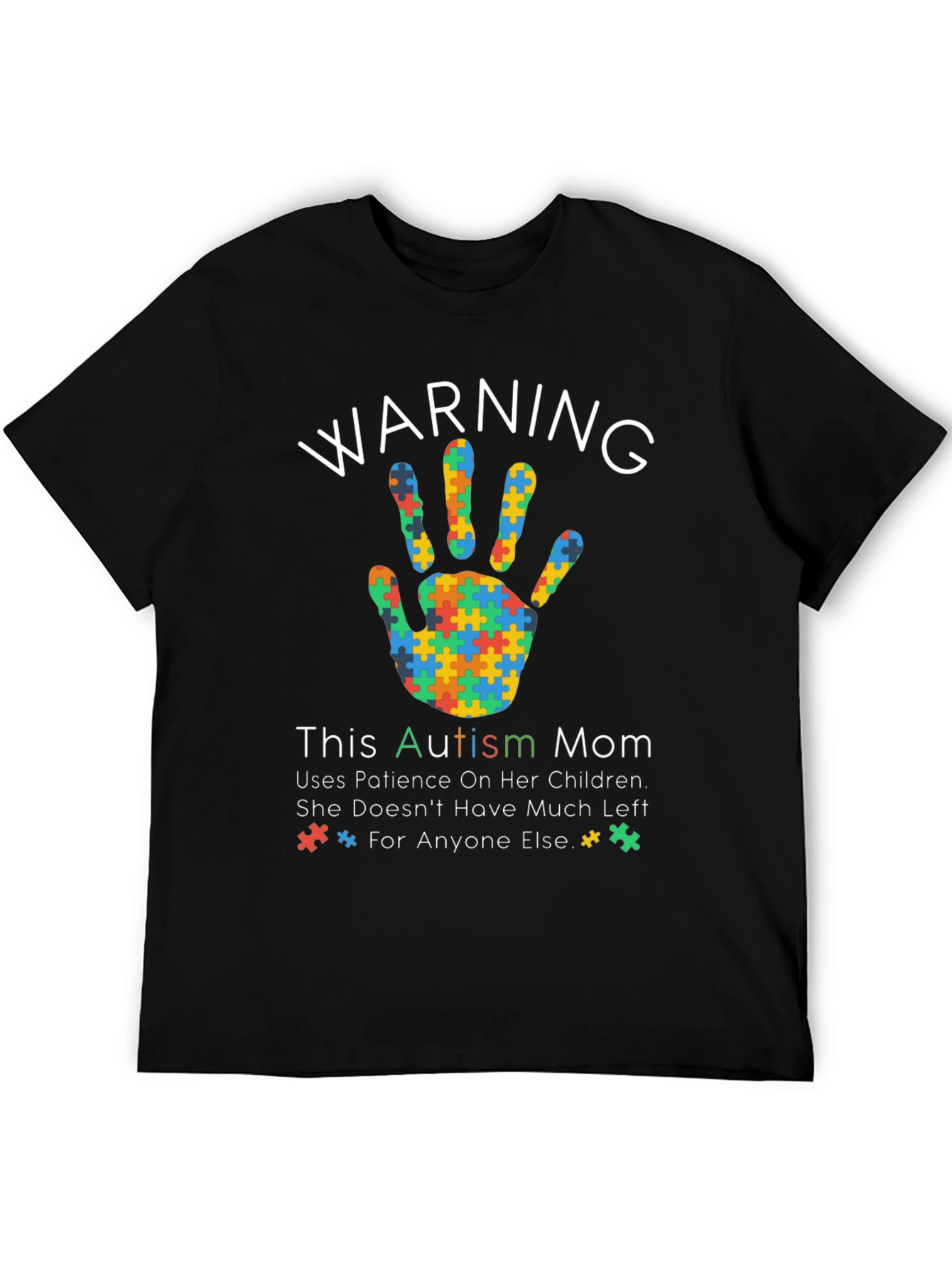Autism Mom Warning T-Shirt
