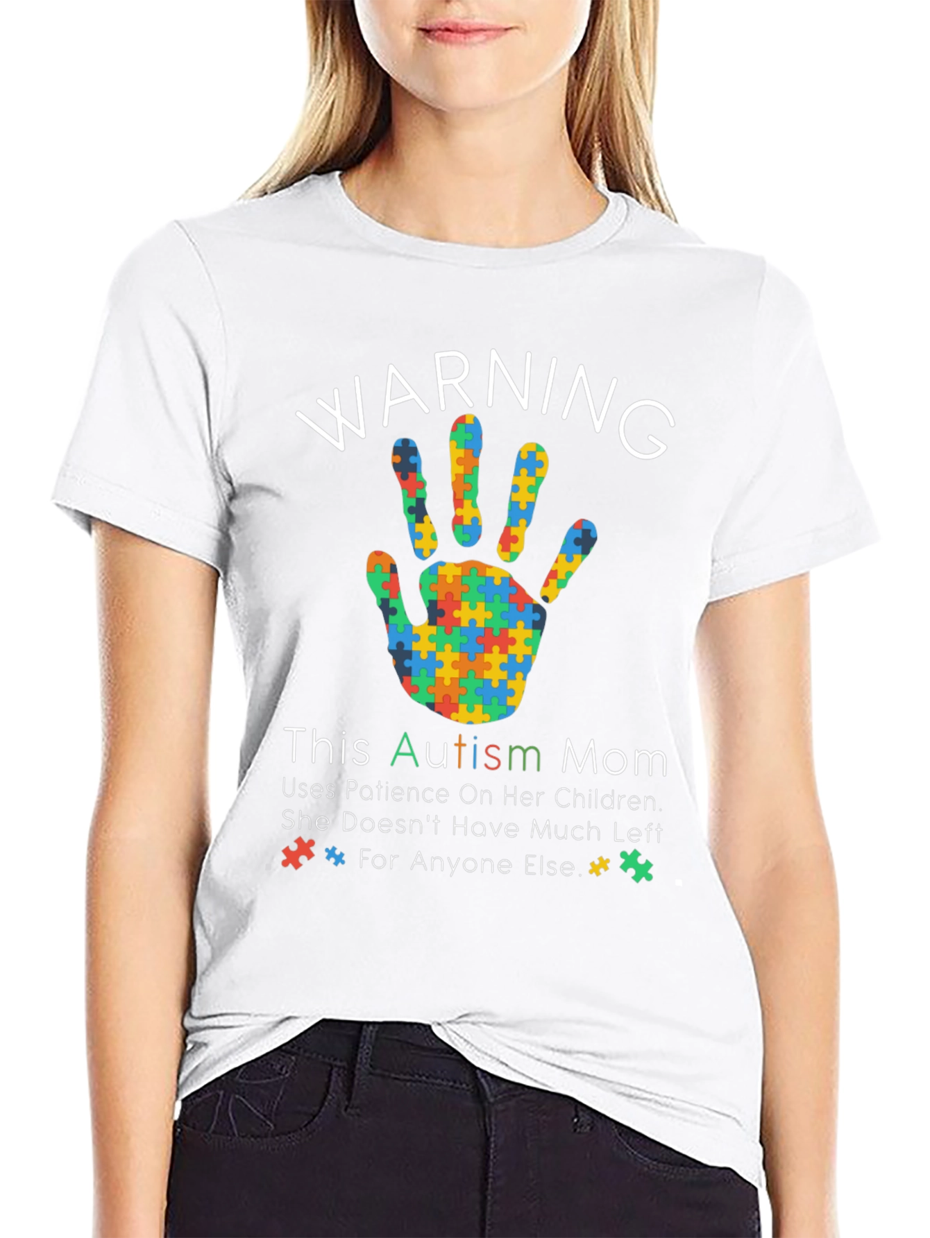 Autism Mom Warning T-Shirt