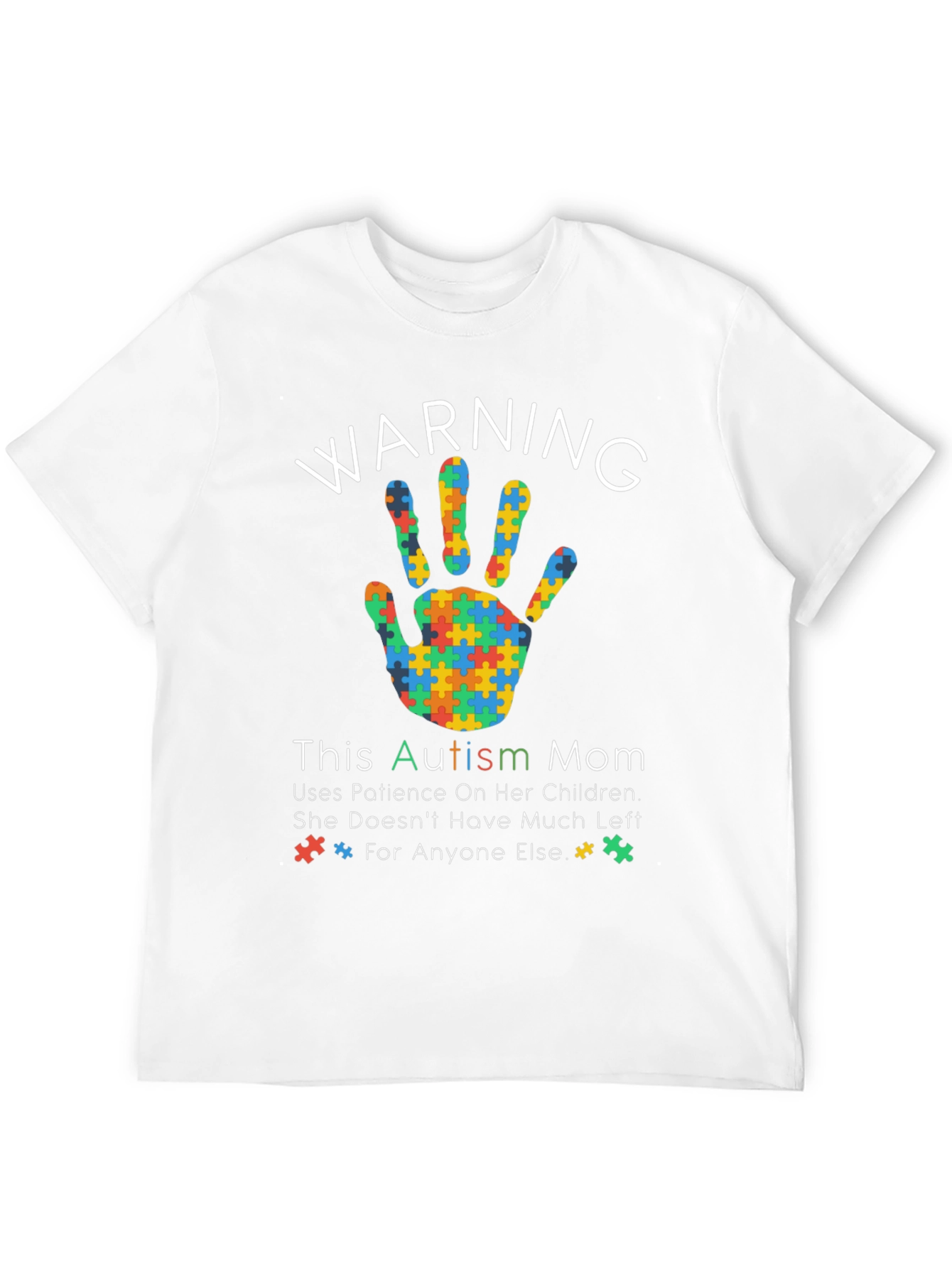 Autism Mom Warning T-Shirt