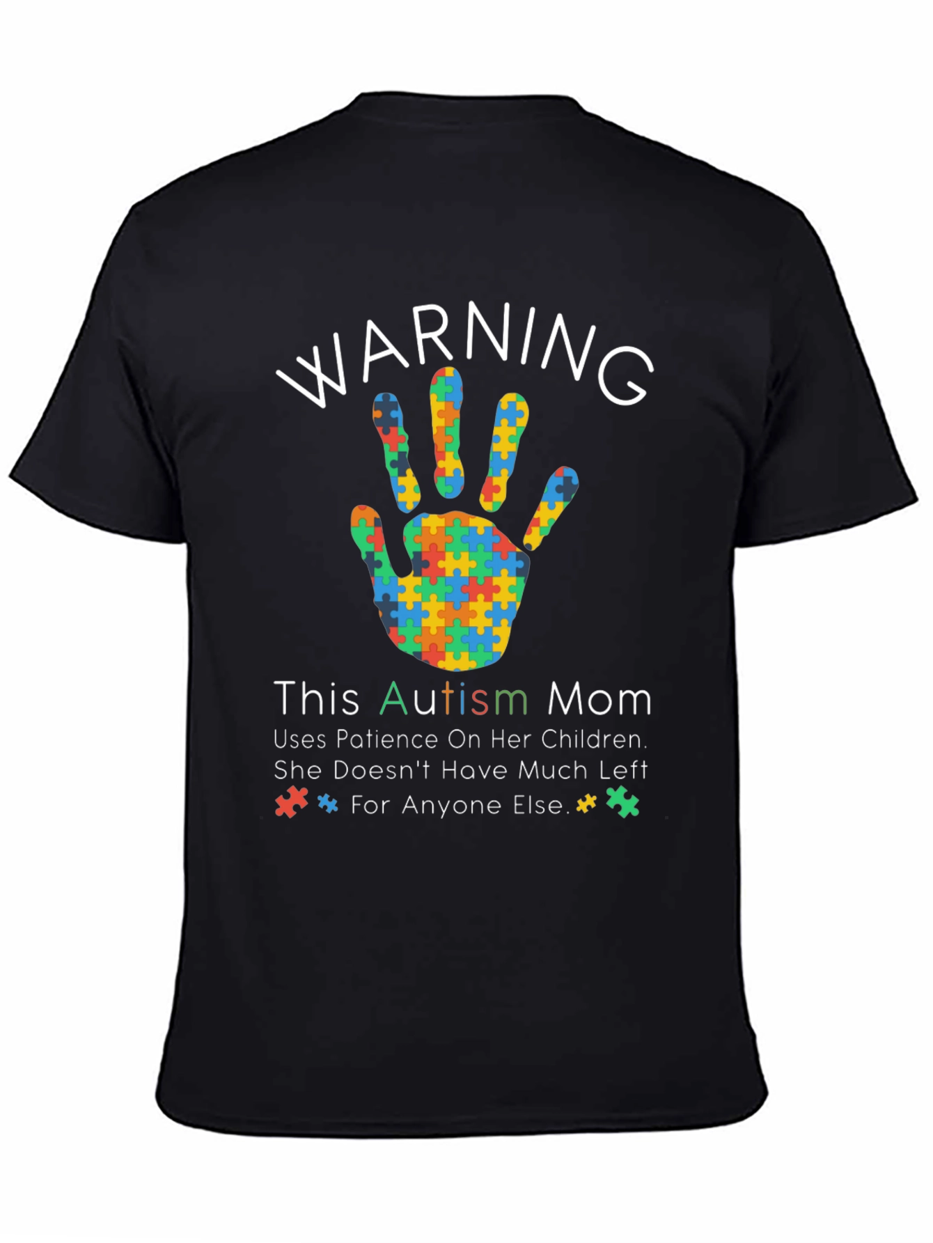 Autism Mom Warning T-Shirt